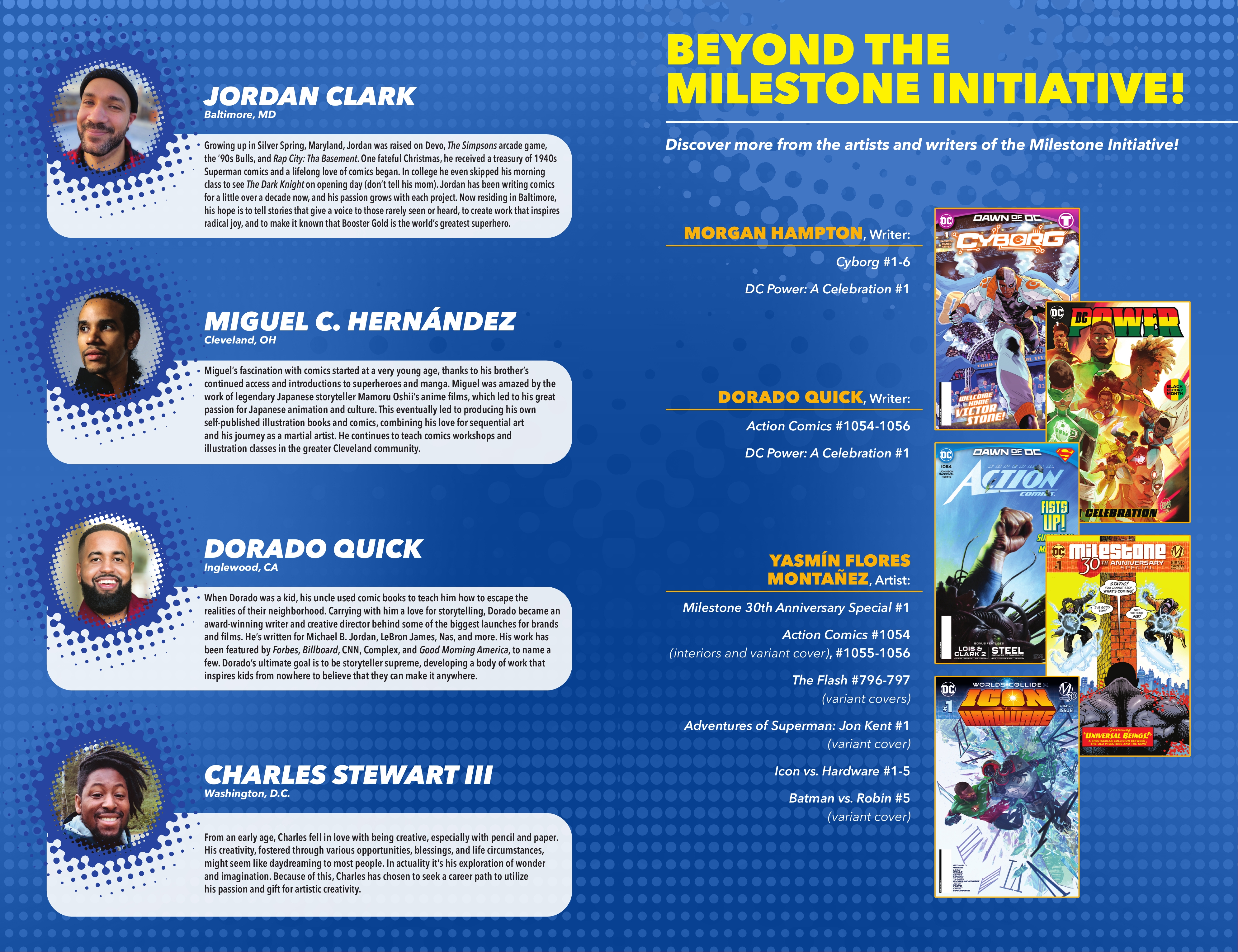 Read online New Talent Showcase: The Milestone Initiative comic -  Issue # TPB - 105