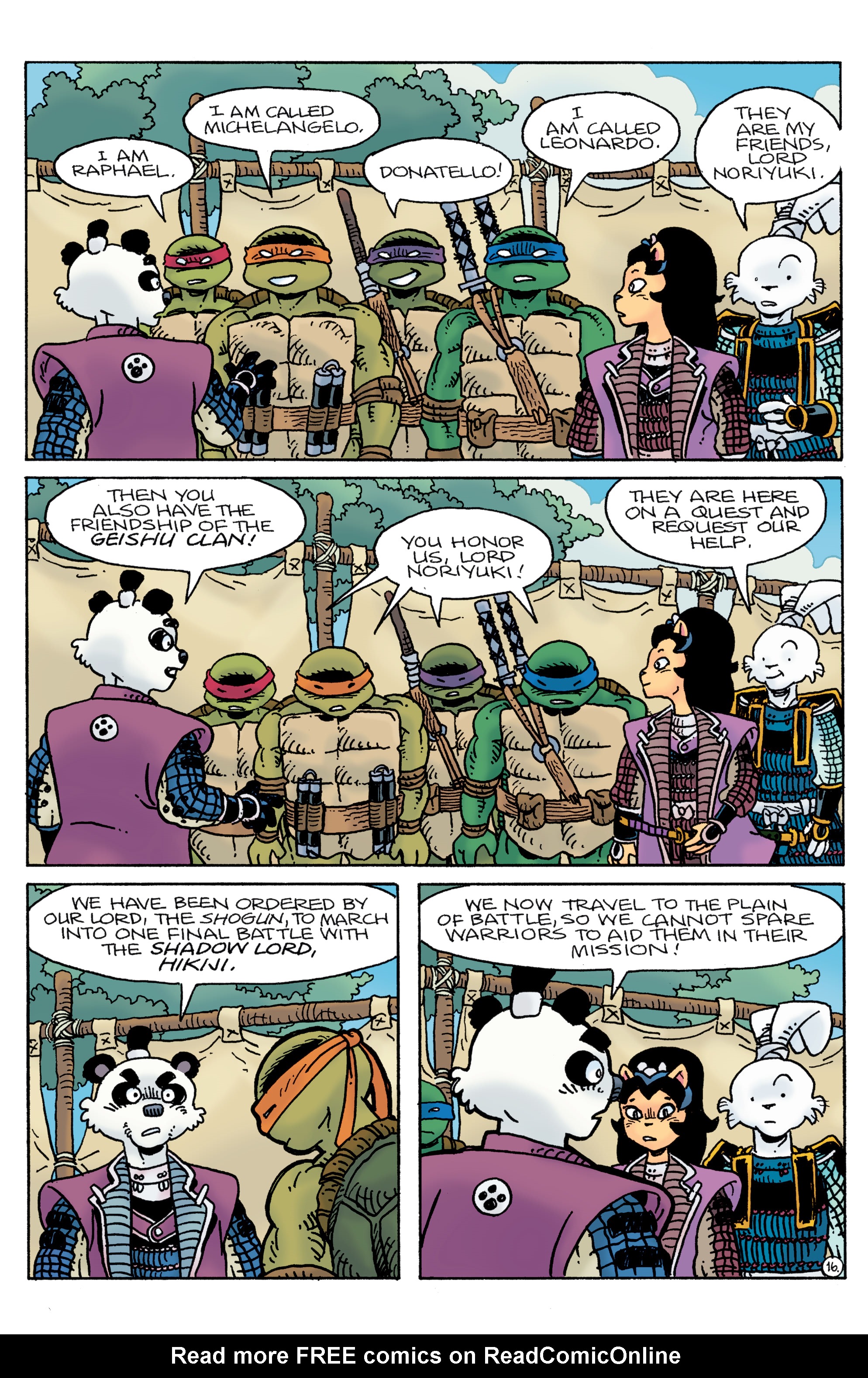 Read online Teenage Mutant Ninja Turtles/Usagi Yojimbo: WhereWhen comic -  Issue #2 - 18