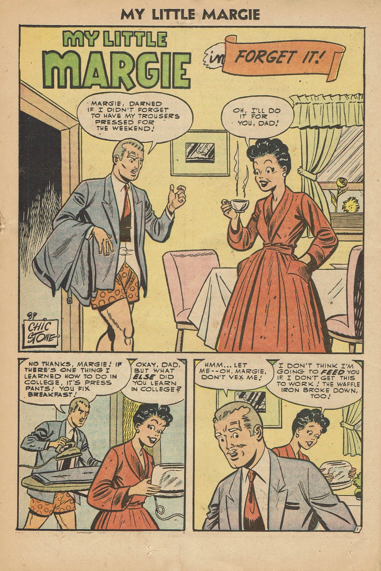 Read online My Little Margie (1954) comic -  Issue #9 - 24