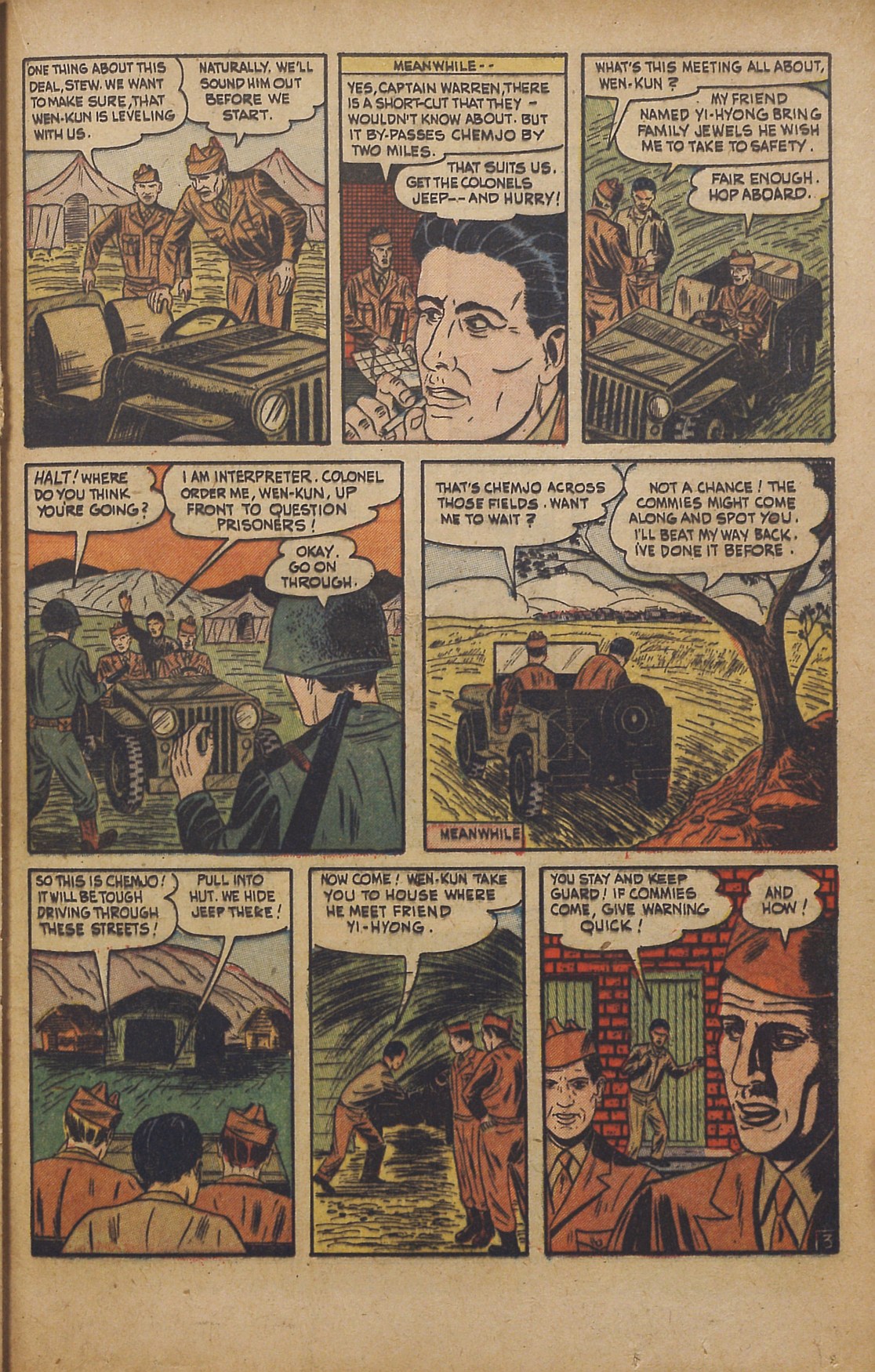 Read online G-I in Battle (1952) comic -  Issue #3 - 21
