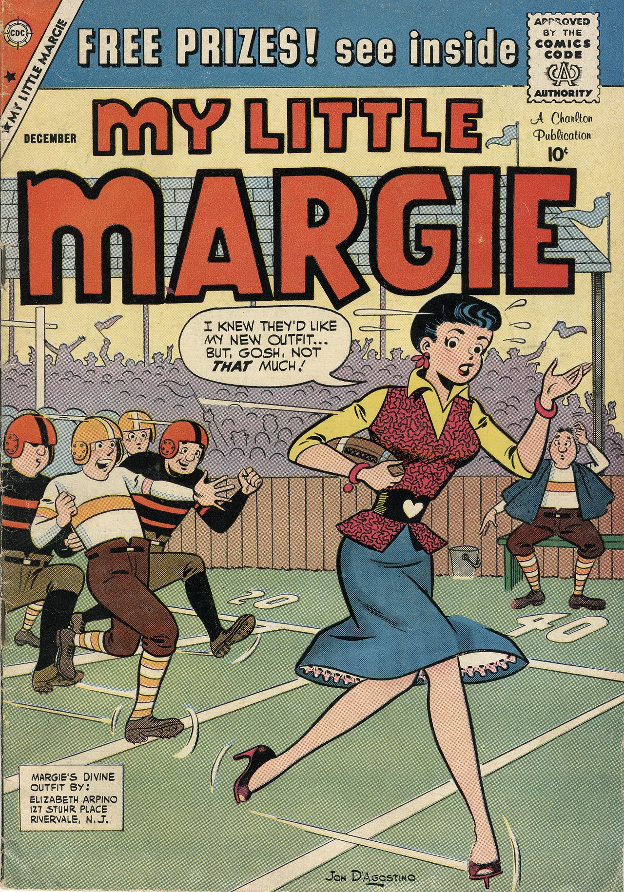 Read online My Little Margie (1954) comic -  Issue #27 - 1