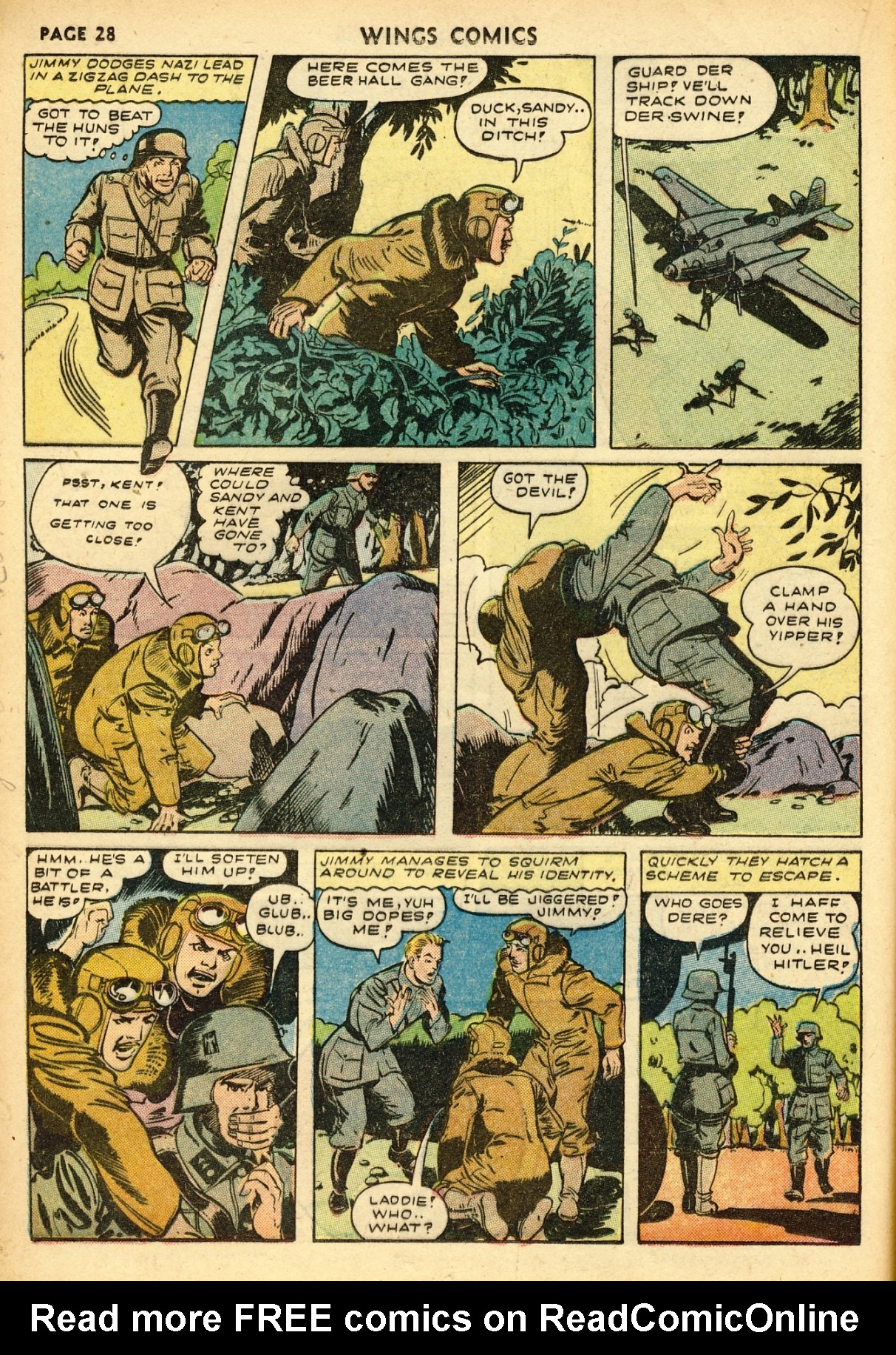 Read online Wings Comics comic -  Issue #32 - 30