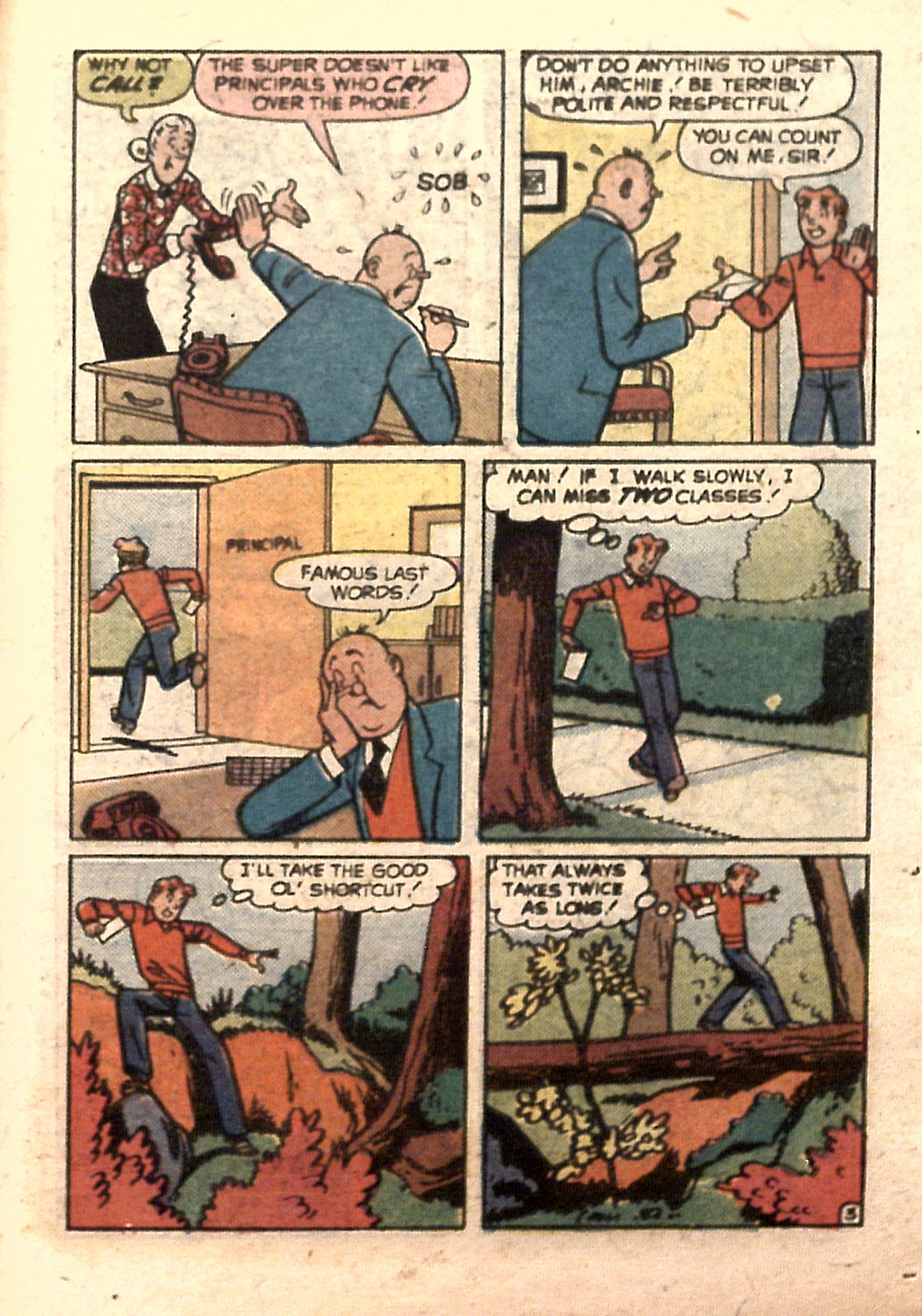 Read online Archie...Archie Andrews, Where Are You? Digest Magazine comic -  Issue #15 - 119
