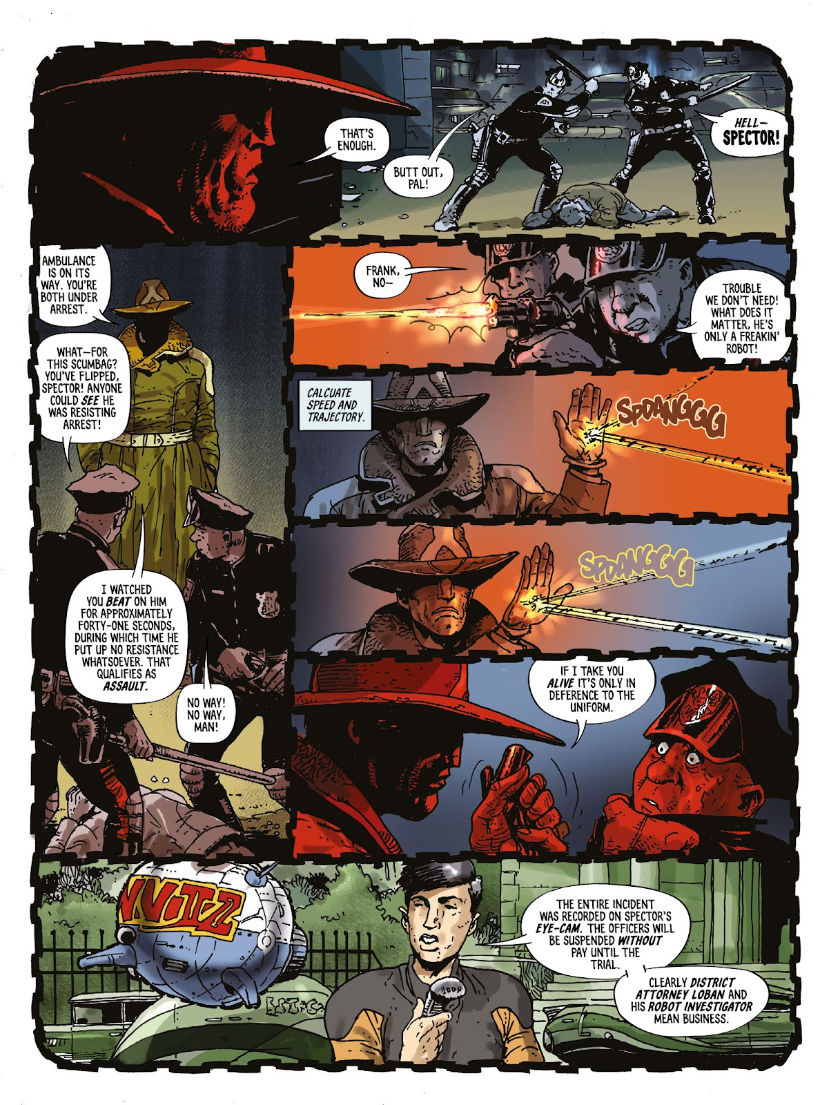 Judge Dredd Megazine (Vol. 5) issue 455 - Page 25