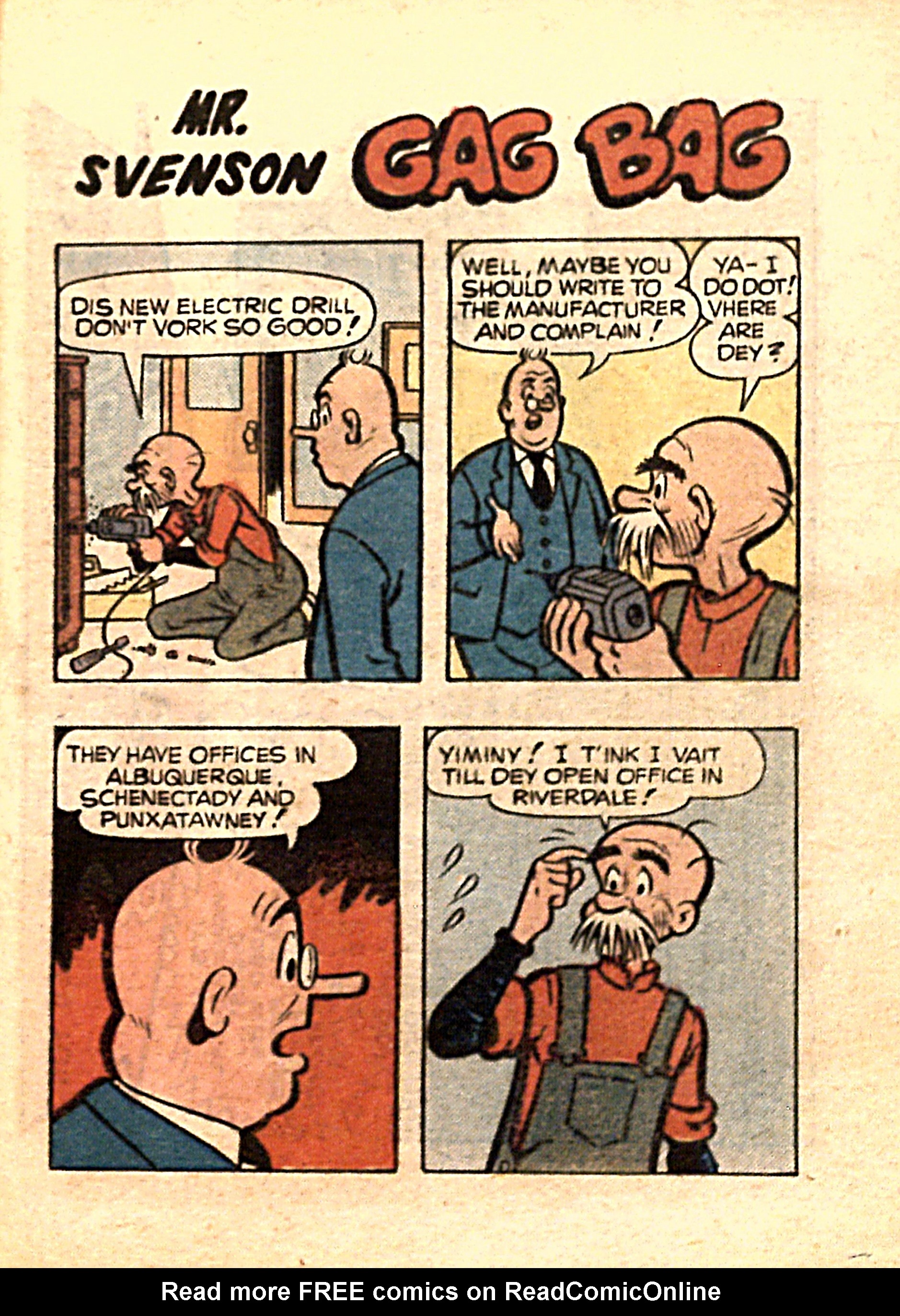 Read online Archie...Archie Andrews, Where Are You? Digest Magazine comic -  Issue #17 - 129