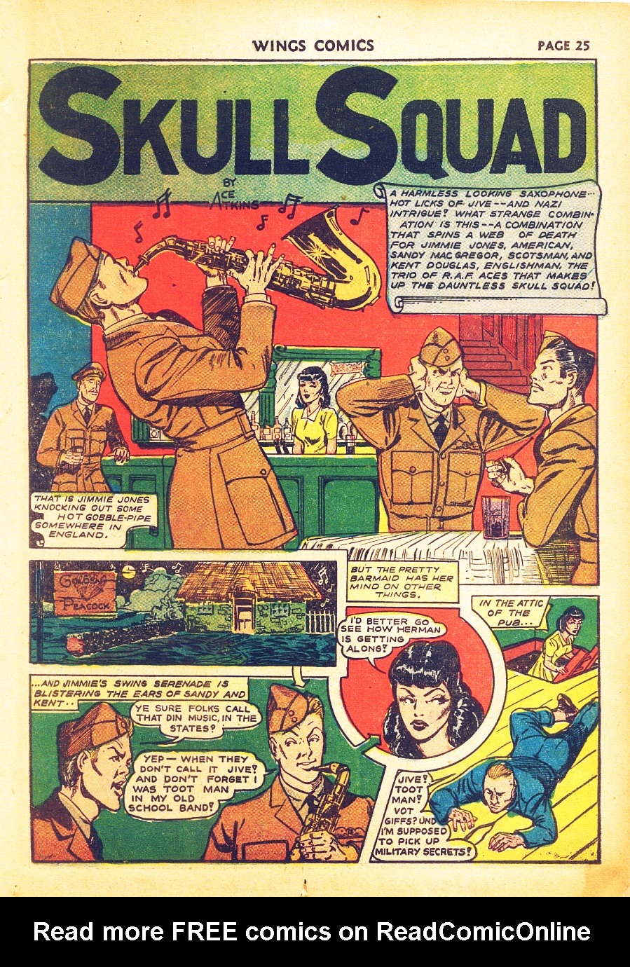 Read online Wings Comics comic -  Issue #28 - 28