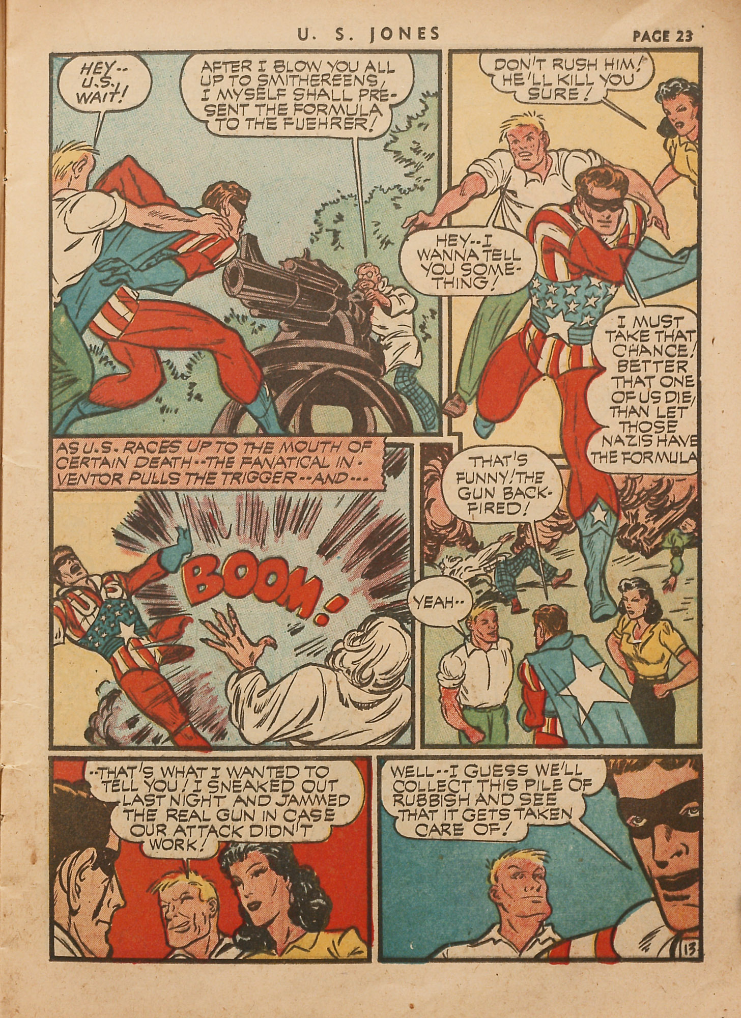 Read online U.S. Jones comic -  Issue #1 - 24