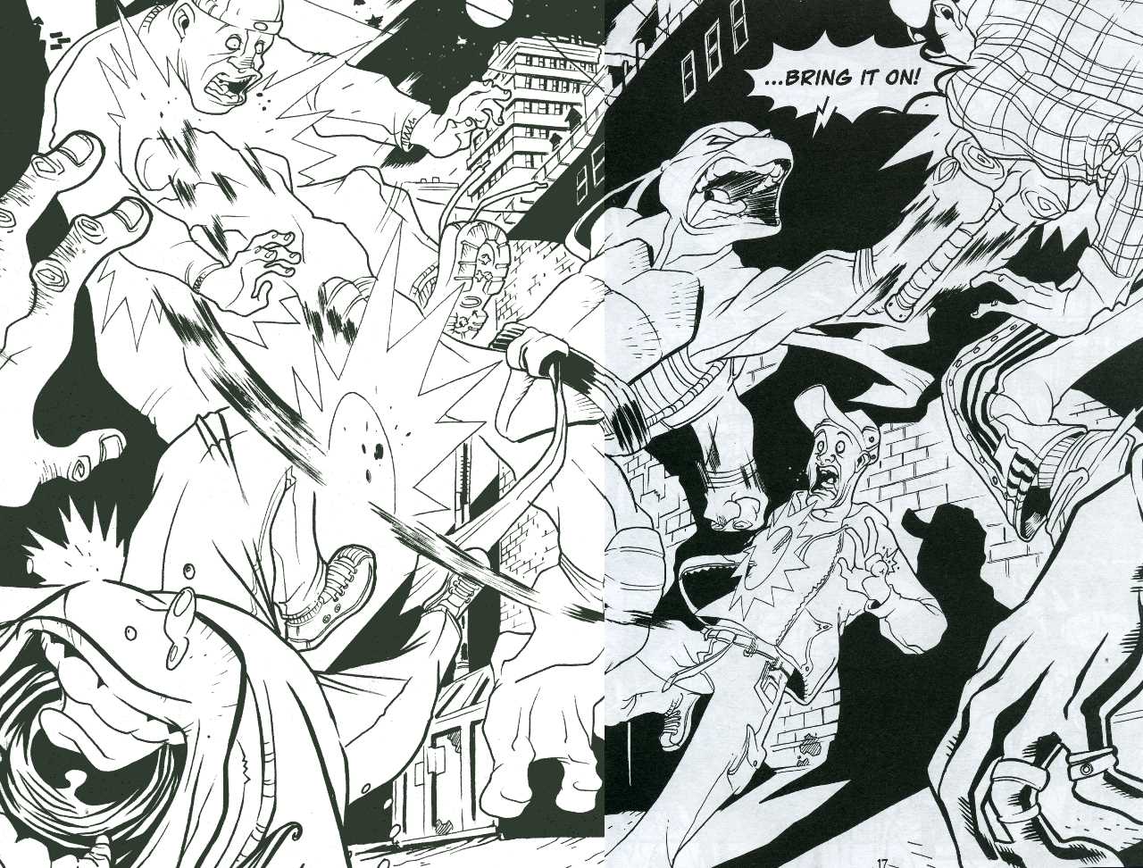Read online TMNT Movie Prequel comic -  Issue #1 - 18