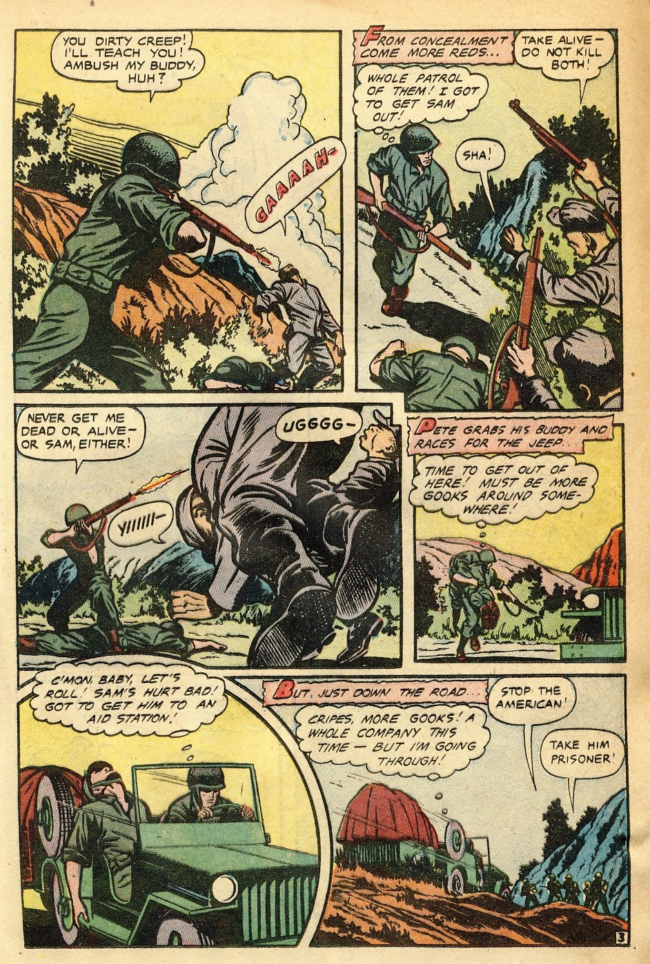 Read online G-I in Battle (1952) comic -  Issue #8 - 21