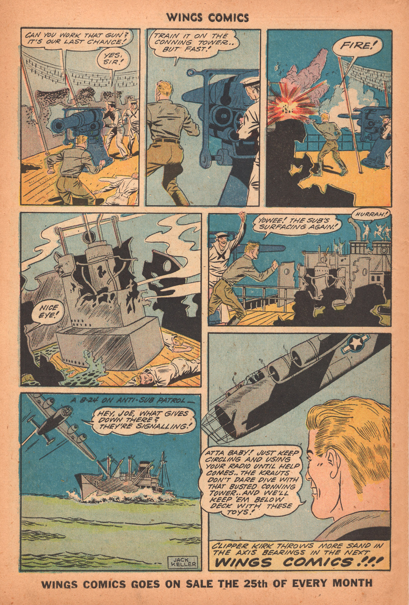 Read online Wings Comics comic -  Issue #48 - 50