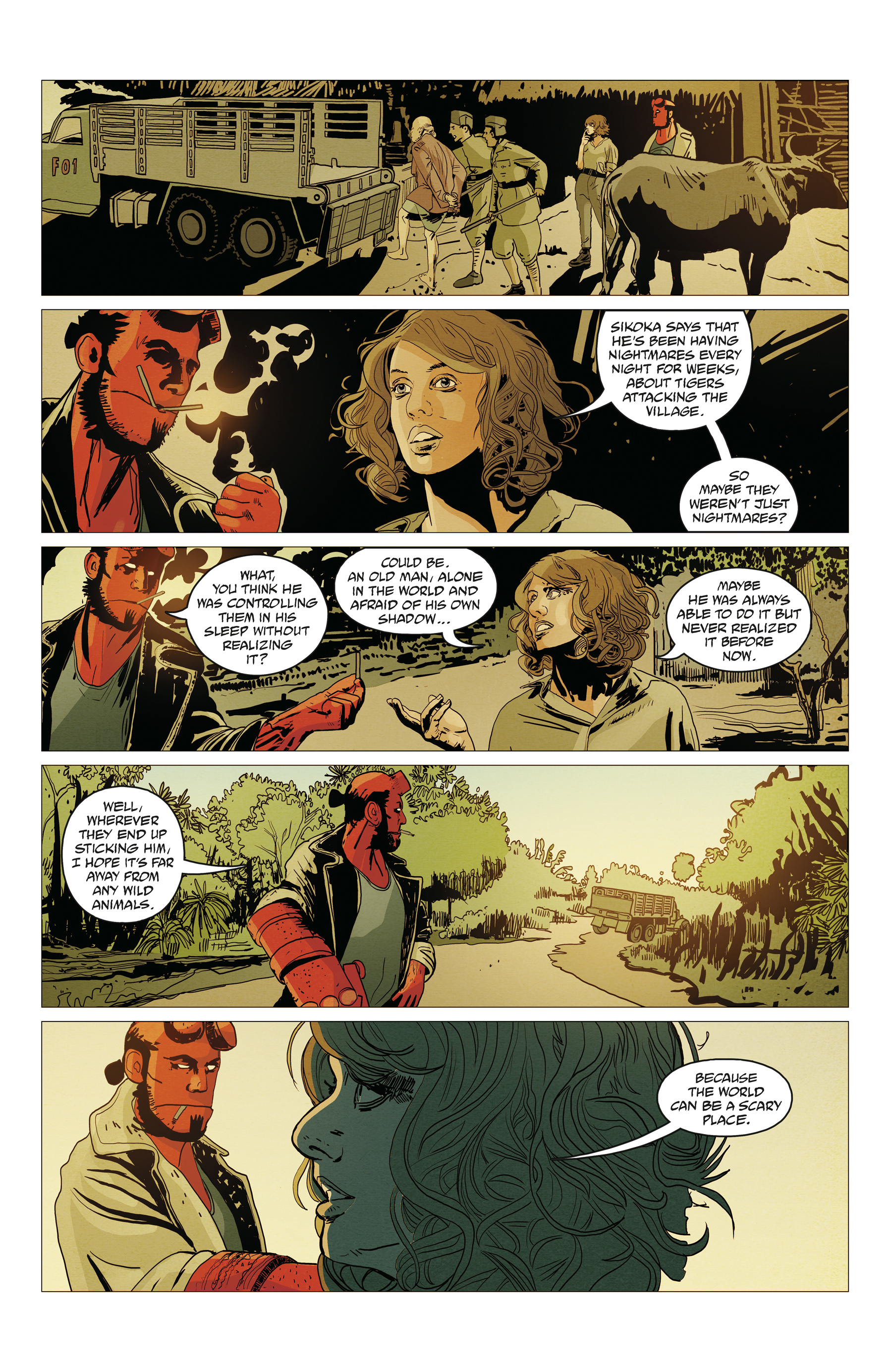 Read online Hellboy and the B.P.R.D.: 1957 - Fearful Symmetry comic -  Issue # Full - 23