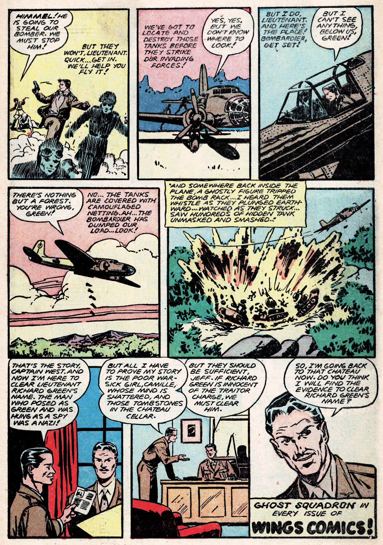 Read online Wings Comics comic -  Issue #107 - 34