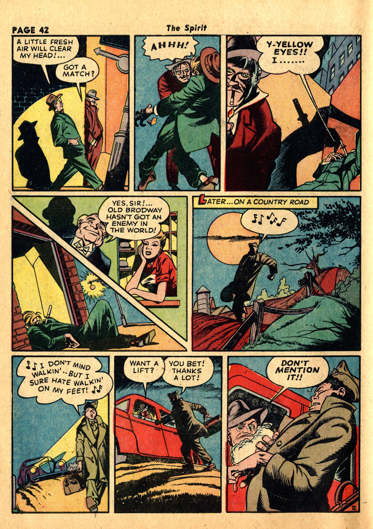 Read online The Spirit (1944) comic -  Issue #1 - 44
