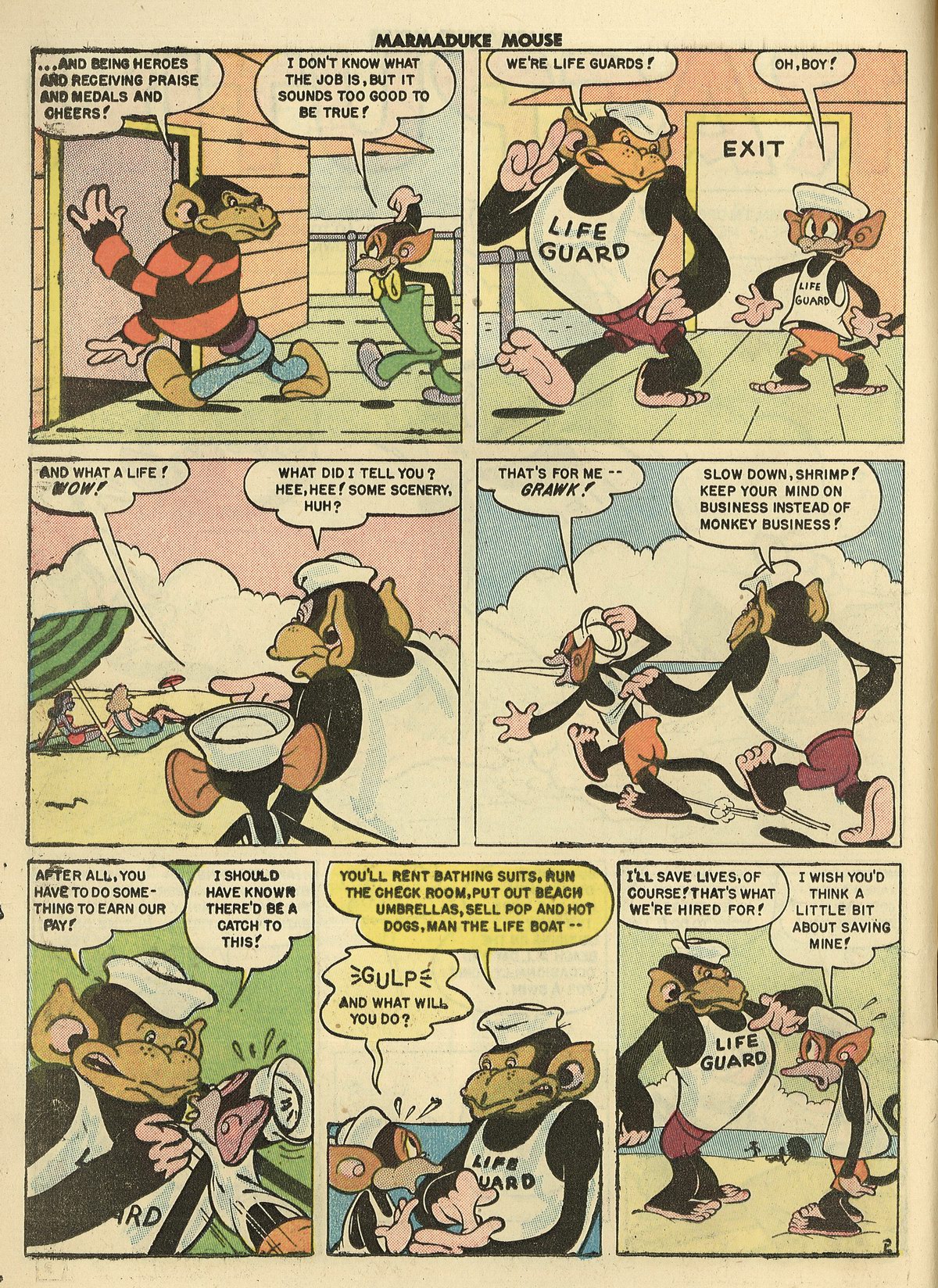 Read online Marmaduke Mouse comic -  Issue #61 - 10