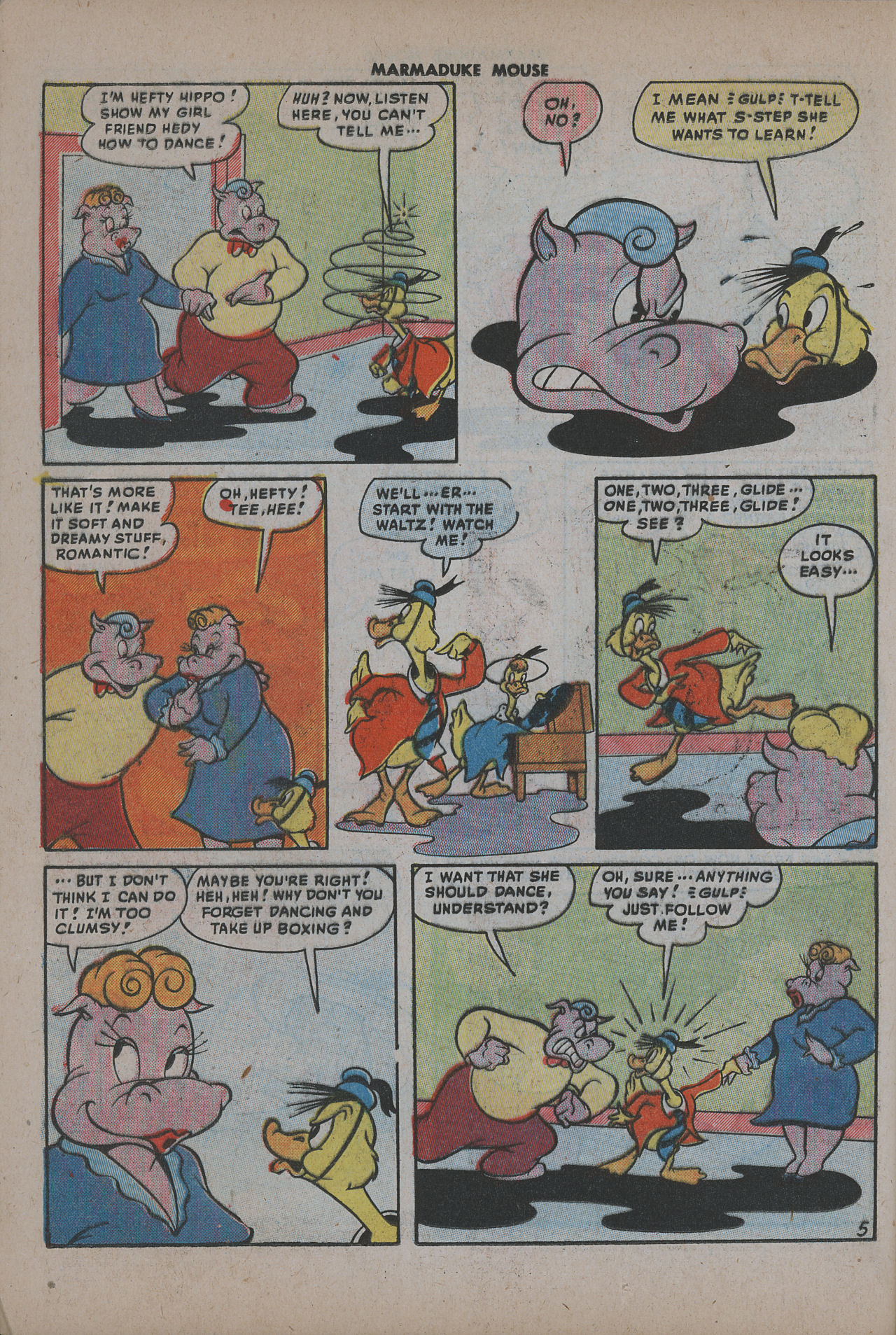 Read online Marmaduke Mouse comic -  Issue #15 - 16