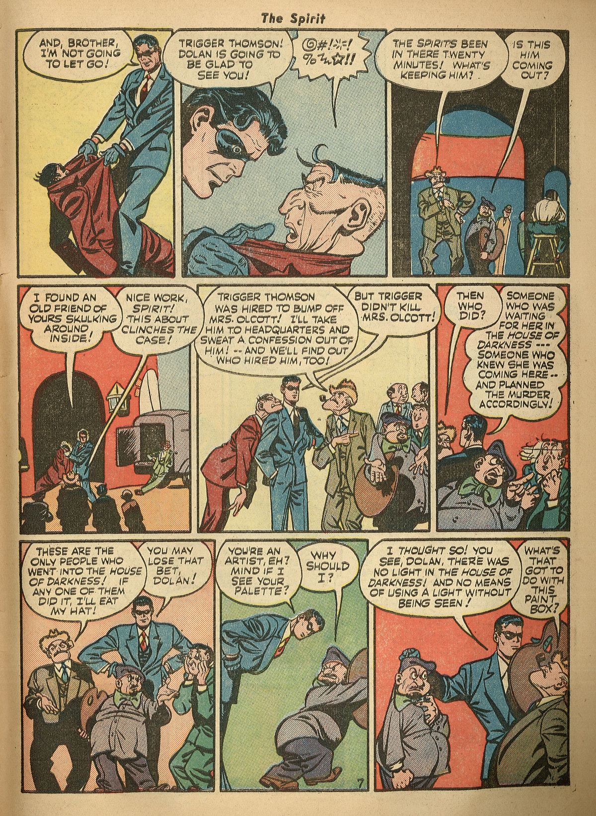 Read online The Spirit (1944) comic -  Issue #4 - 49