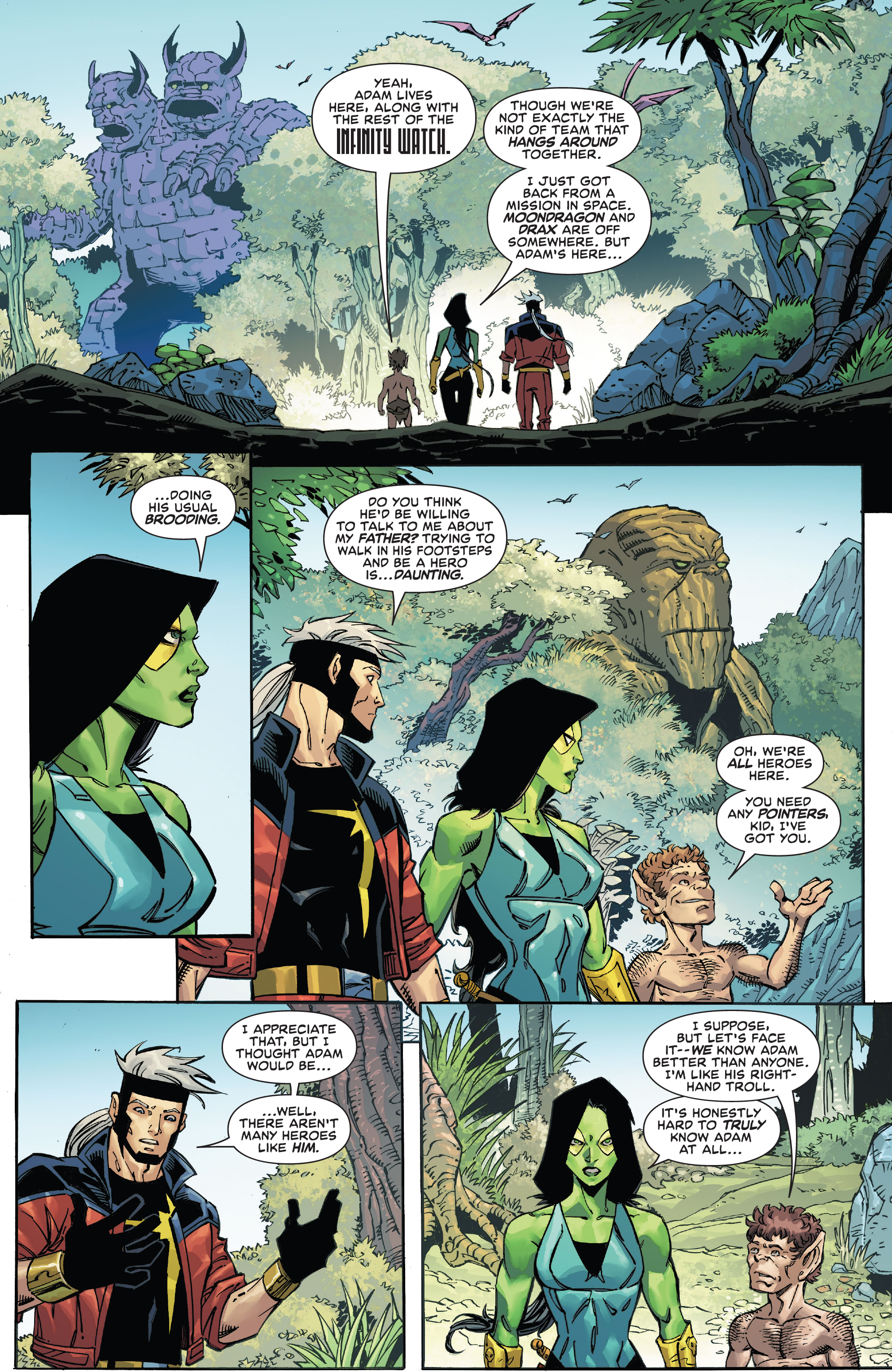 Read online Warlock: Rebirth comic -  Issue #1 - 9