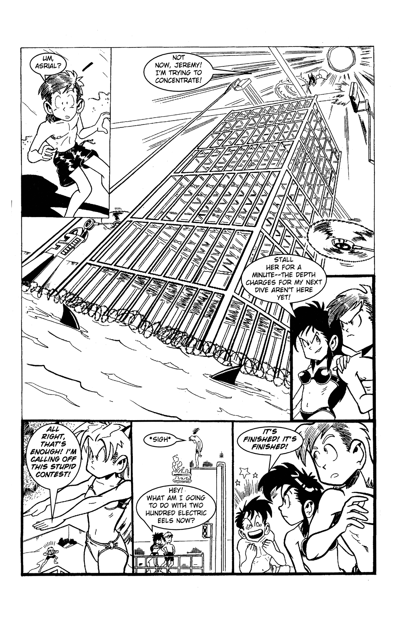 Read online Ninja High School Summer Special comic -  Issue # Full - 14