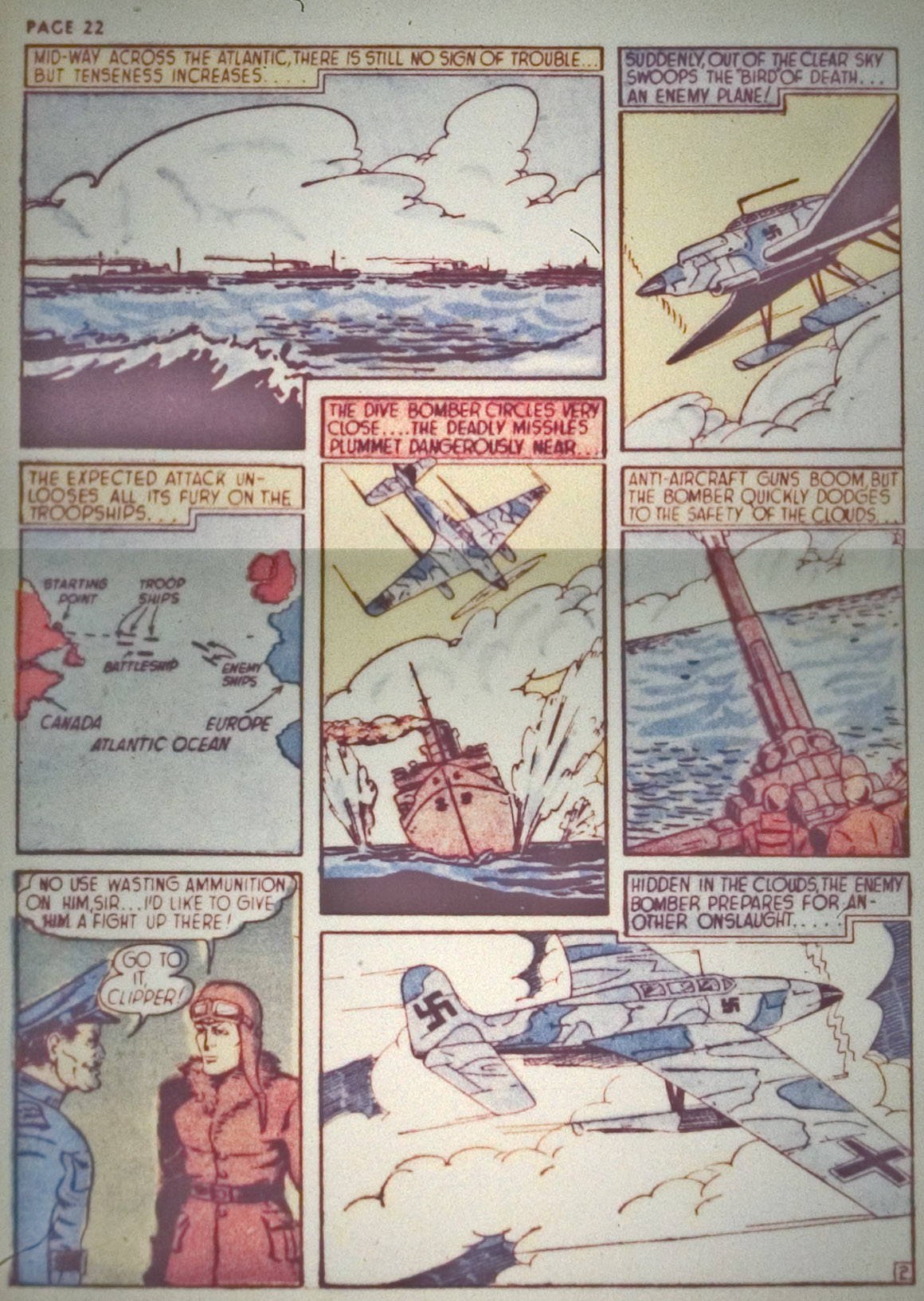 Read online Wings Comics comic -  Issue #1 - 25