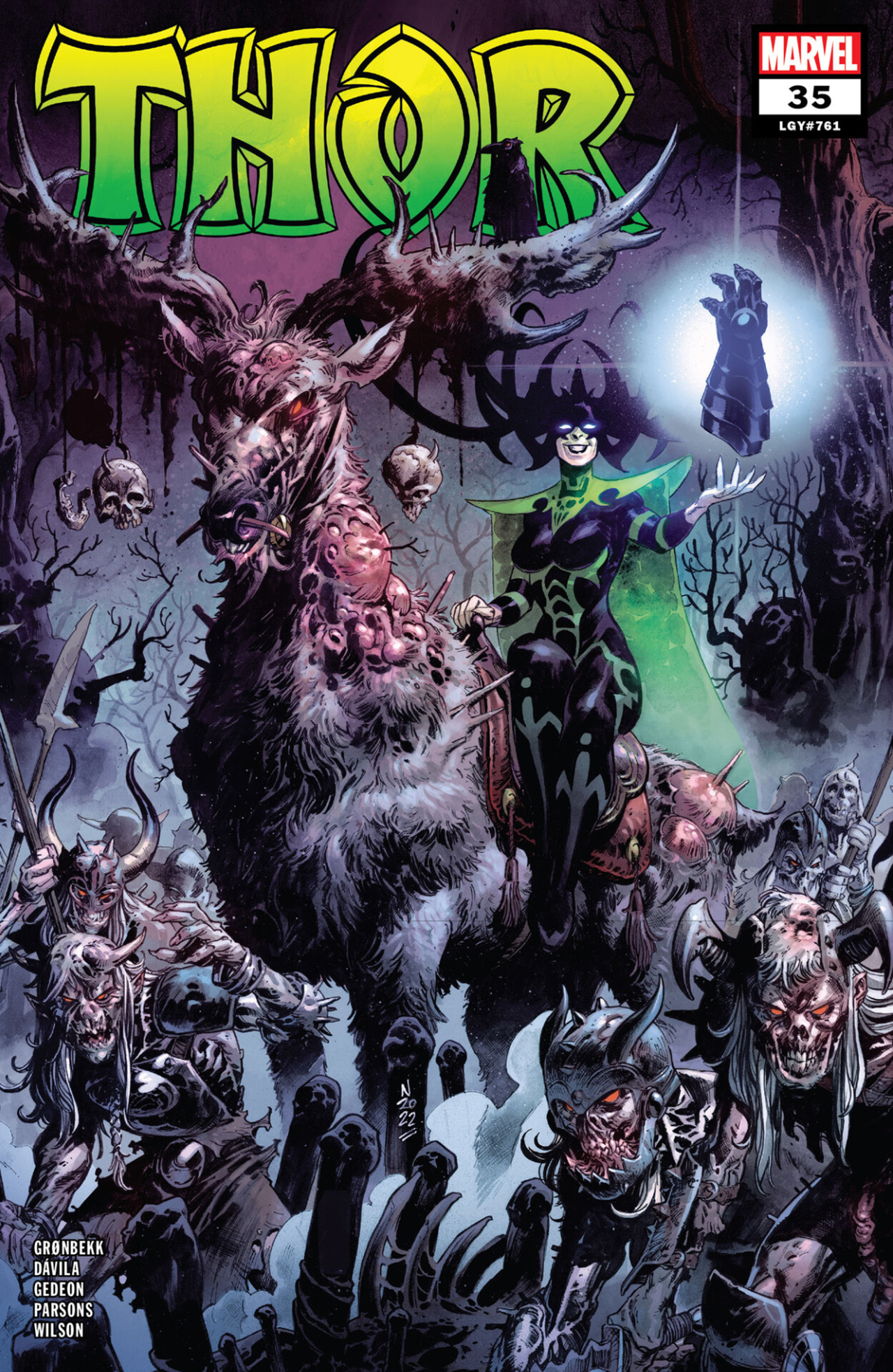 Read online Thor (2020) comic -  Issue #35 - 1