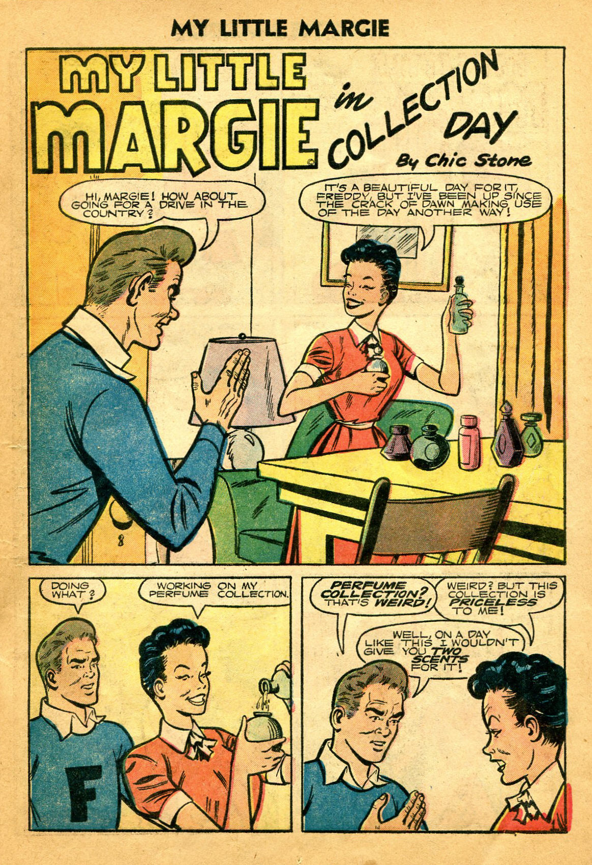 Read online My Little Margie (1954) comic -  Issue #2 - 17