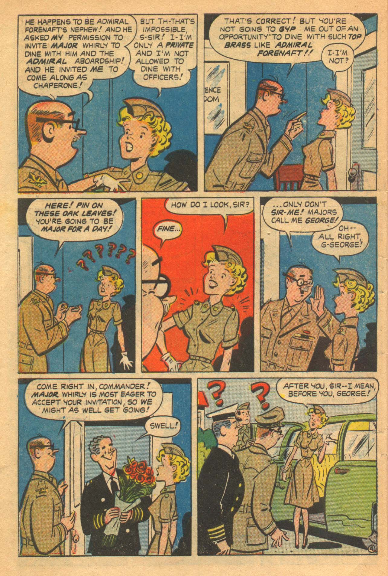 Read online G. I. Jane (1953) comic -  Issue #5 - 5