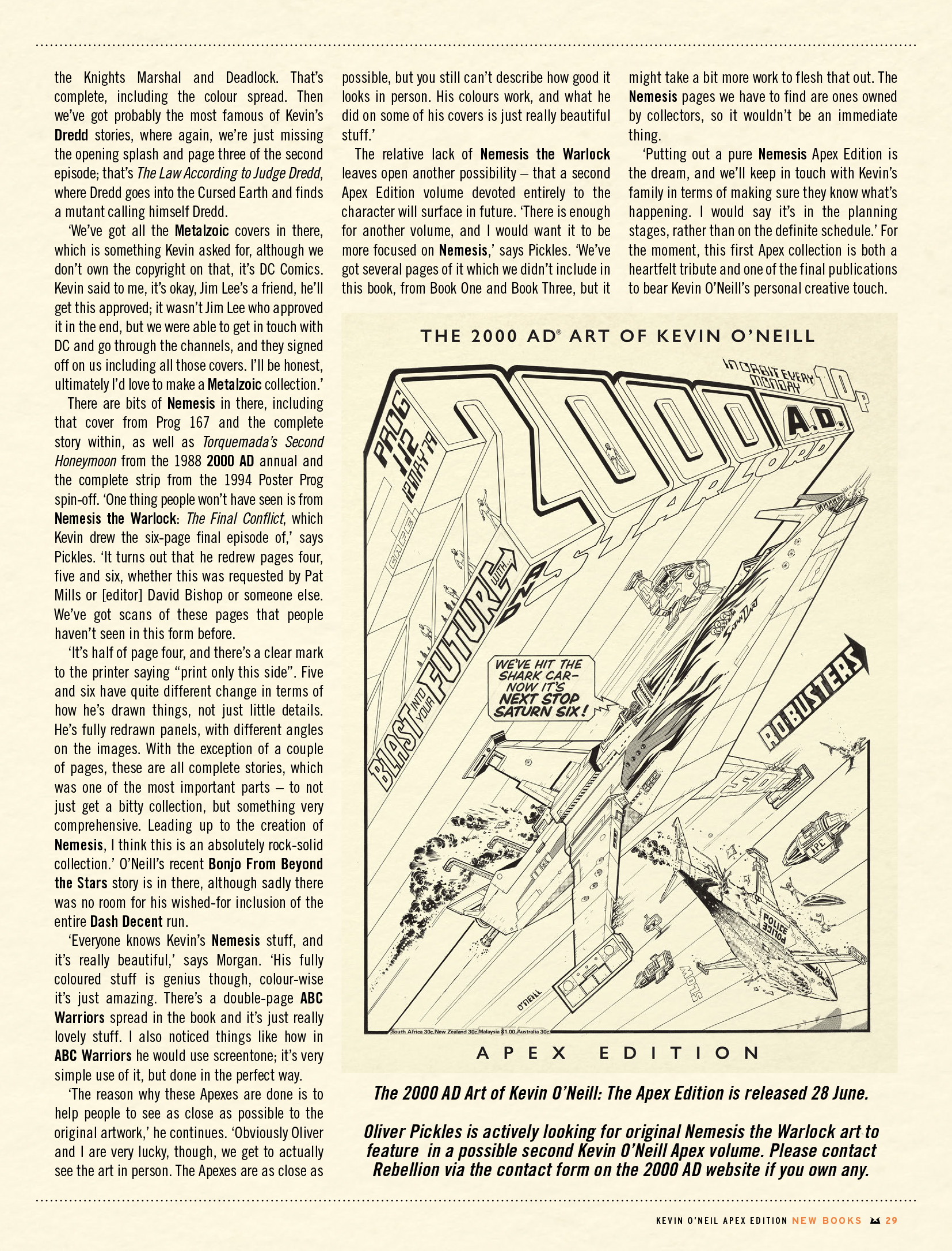 Read online Judge Dredd Megazine (Vol. 5) comic -  Issue #457 - 31