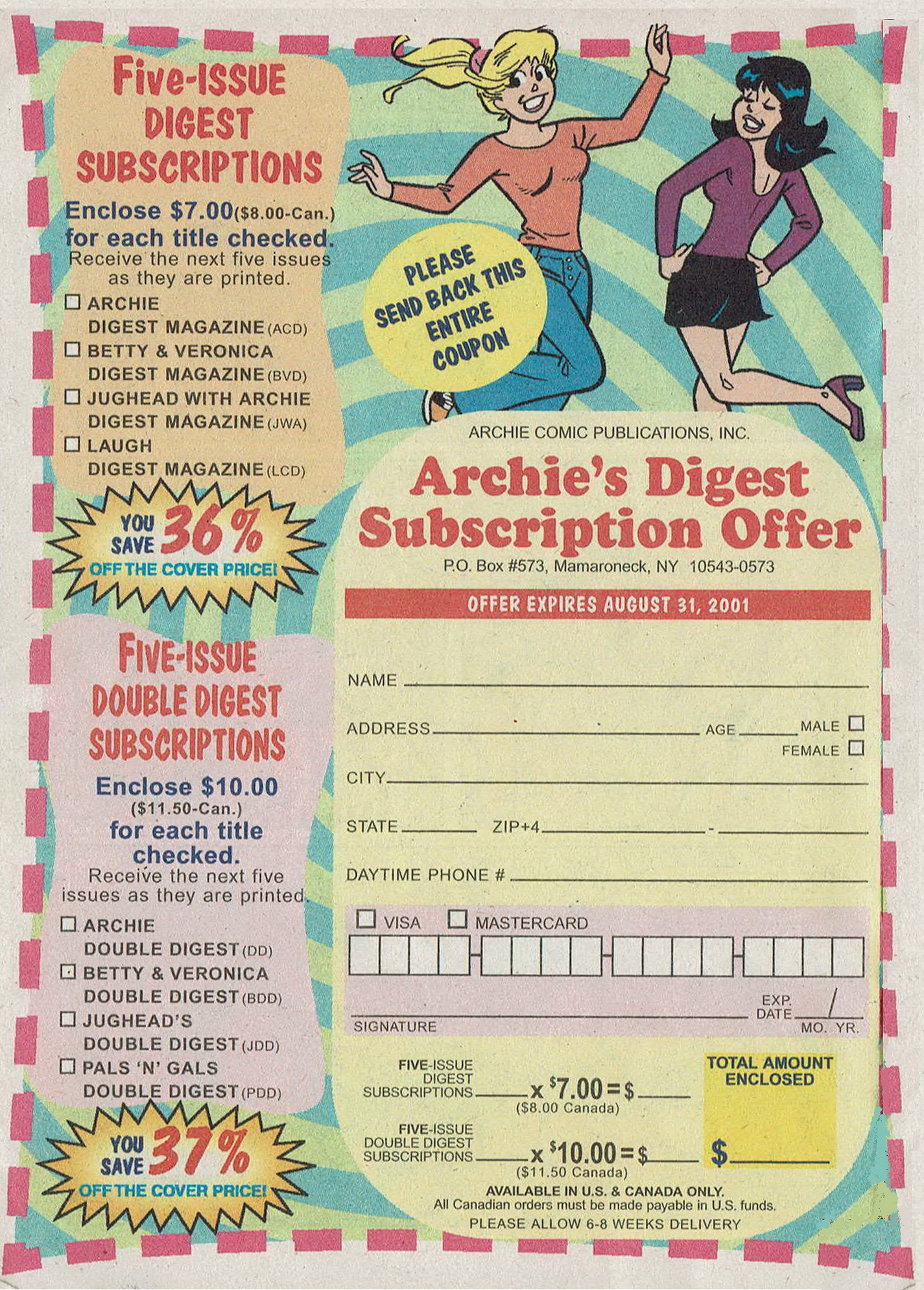 Read online Laugh Comics Digest comic -  Issue #168 - 98