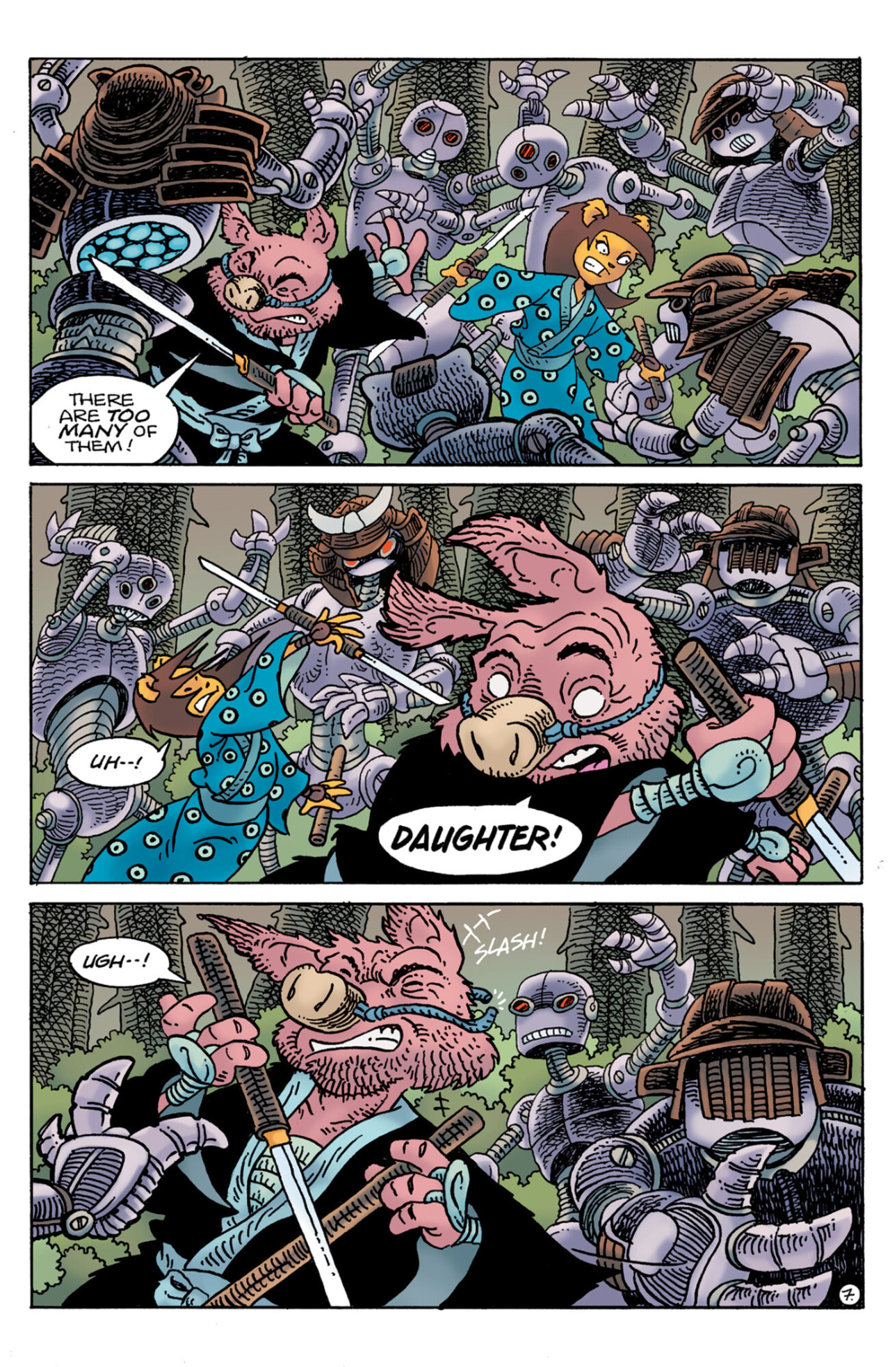Read online Teenage Mutant Ninja Turtles/Usagi Yojimbo: WhereWhen comic -  Issue #4 - 8