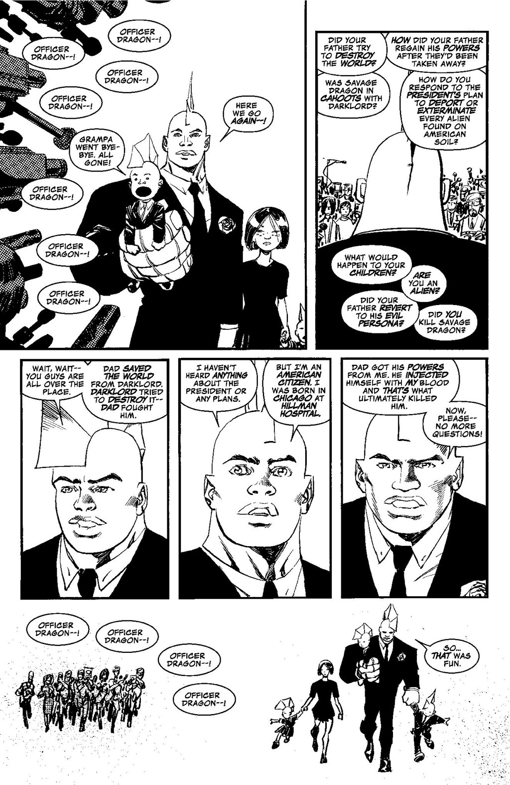 Read online Savage Dragon Archives comic -  Issue # (2007) TPB 10 (Part 1) - 7