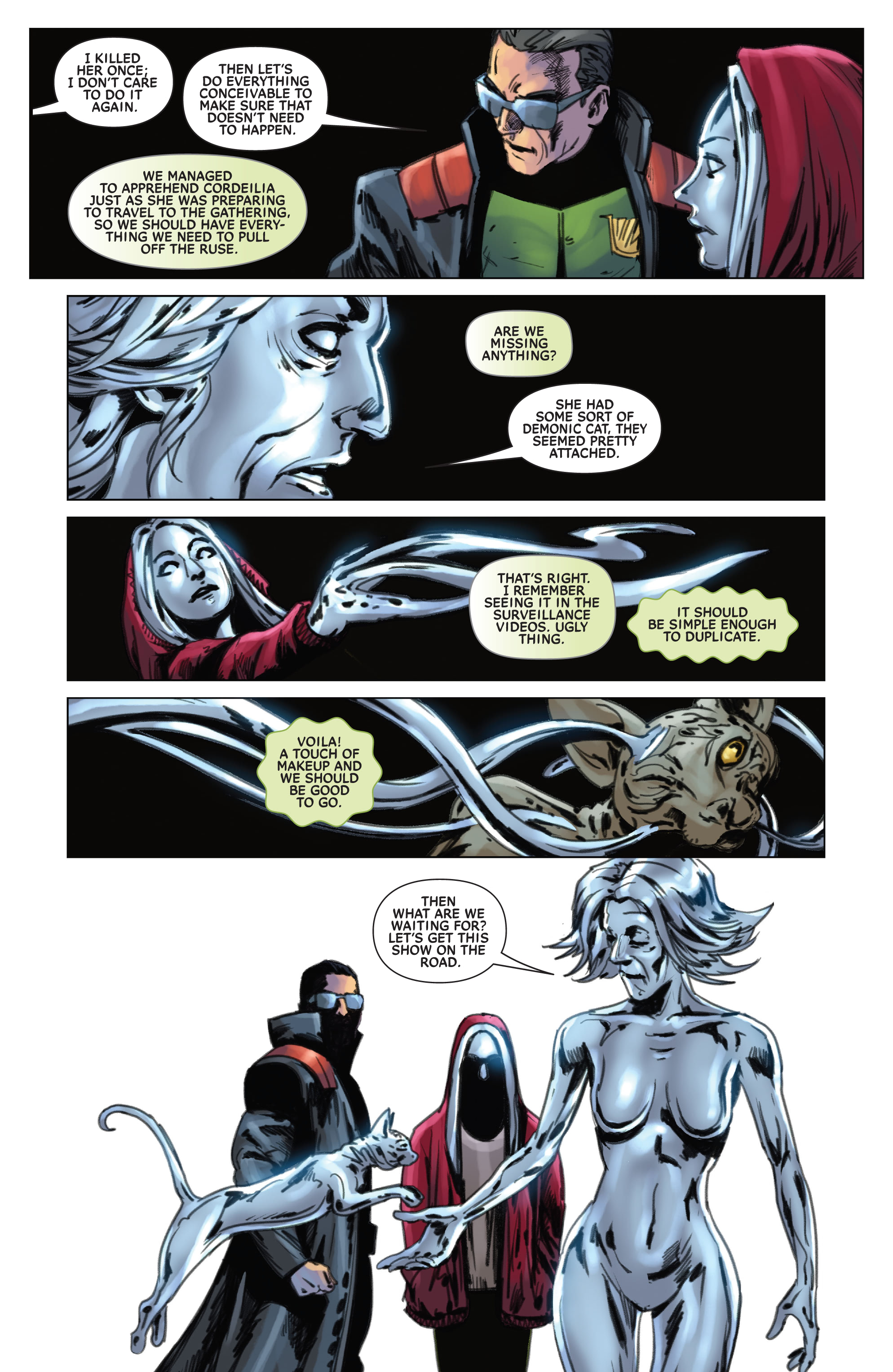 Read online Vampirella Strikes (2022) comic -  Issue #7 - 9