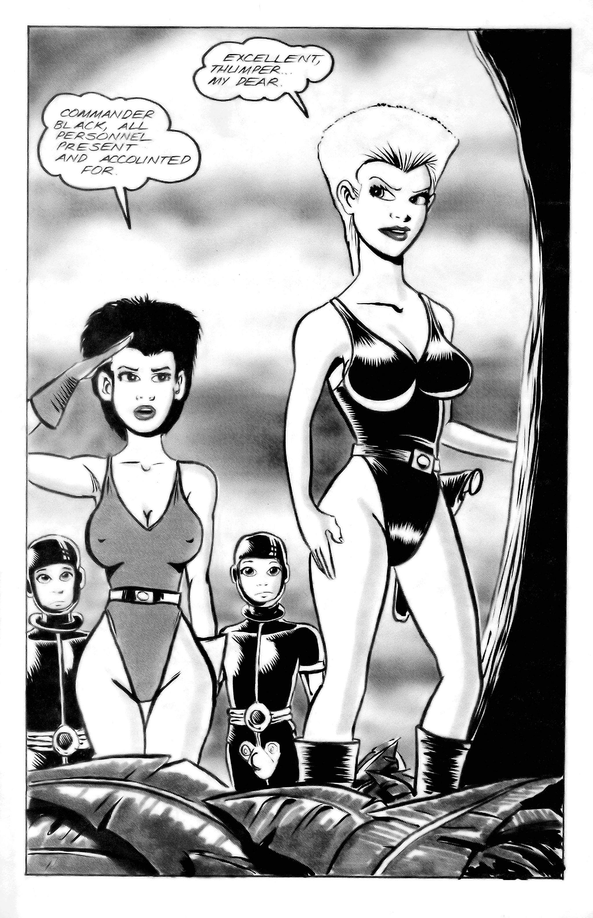 Read online Leather & Lace (1989) comic -  Issue #18 - 12