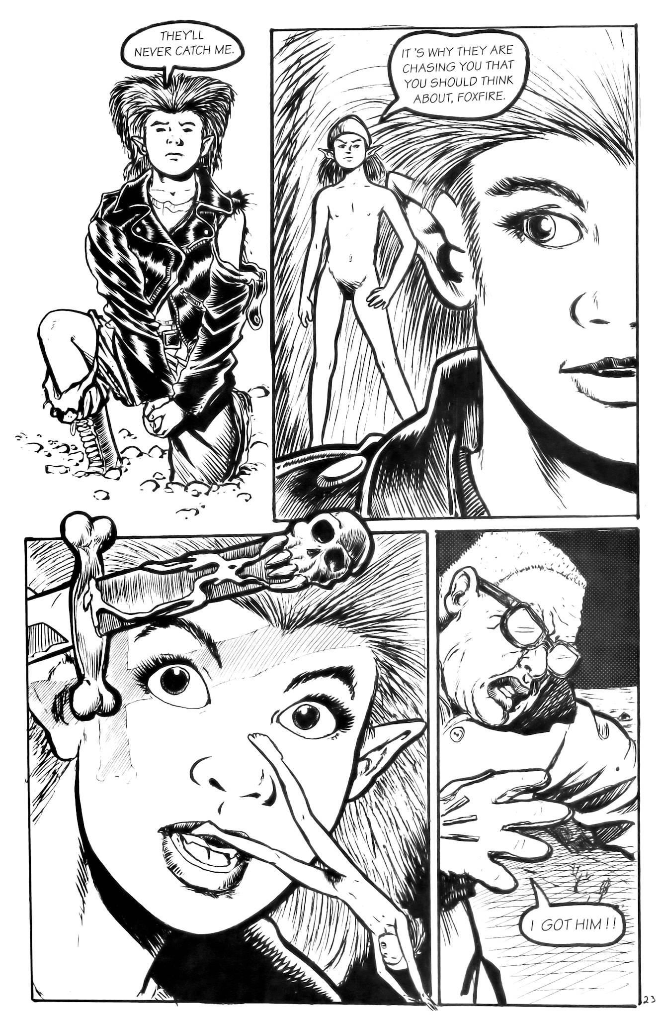 Read online Foxfire (1992) comic -  Issue #1 - 25