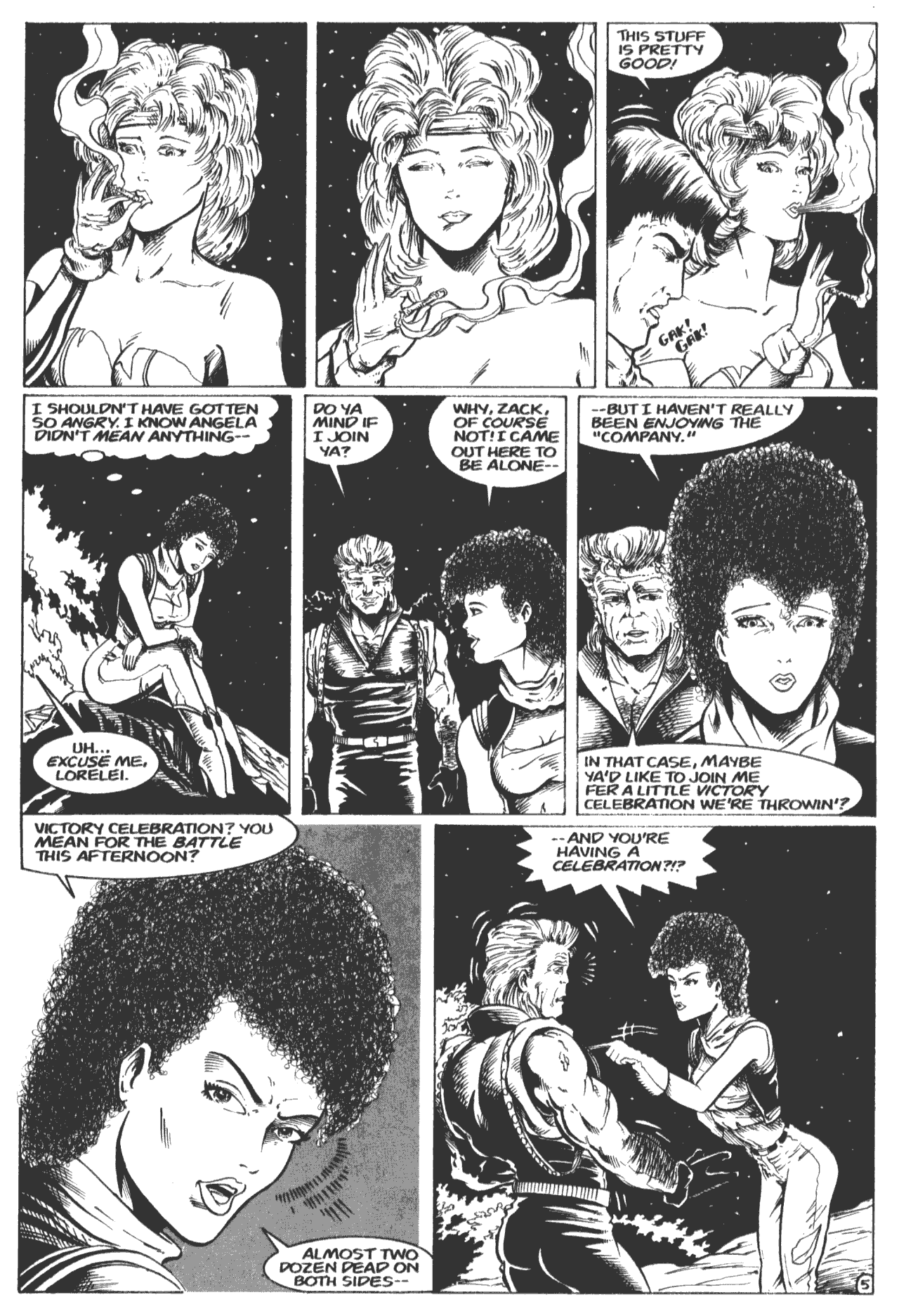 Read online Ex-Mutants (1986) comic -  Issue #3 - 8