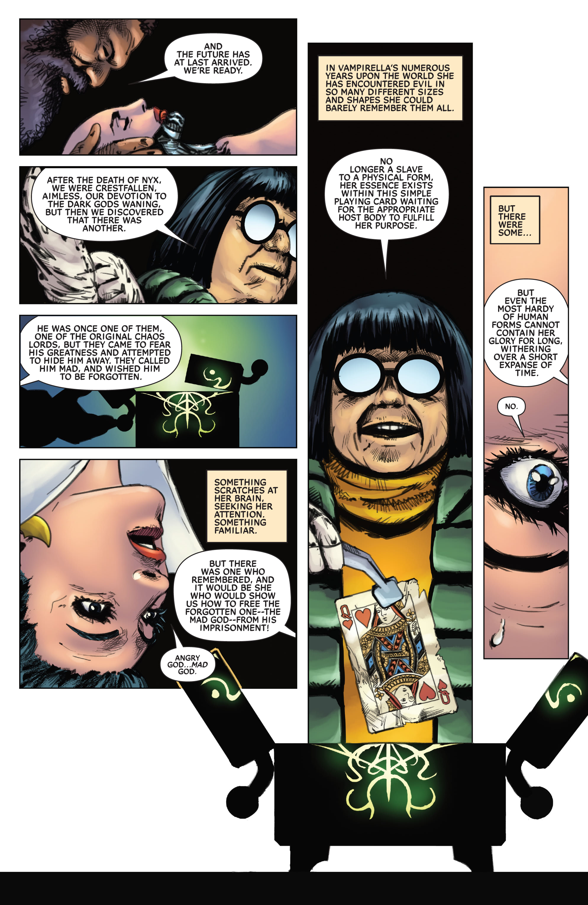 Read online Vampirella Strikes (2022) comic -  Issue #7 - 26
