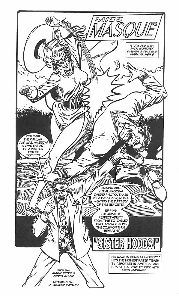 Read online Miss Masque comic -  Issue # Full - 22