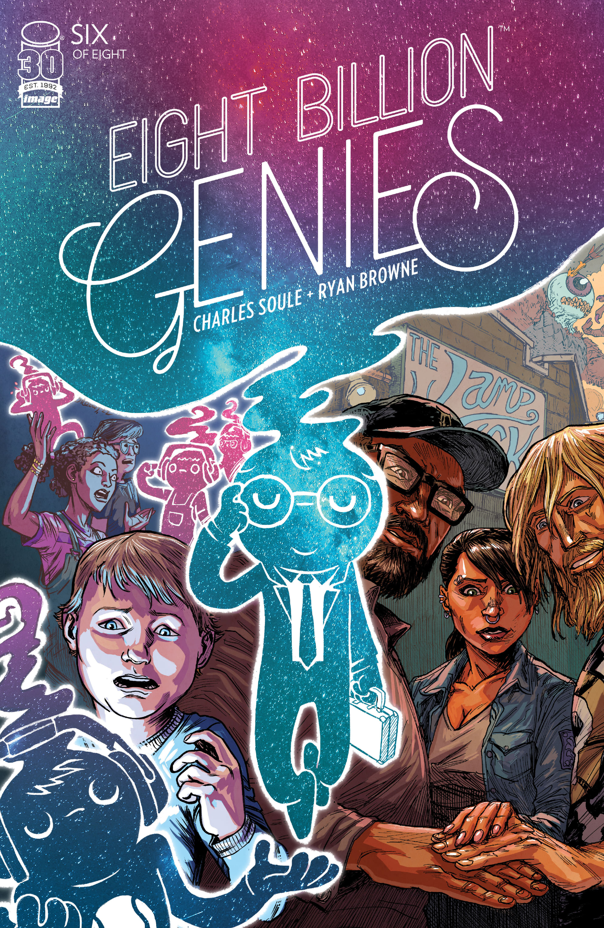 Read online Eight Billion Genies comic -  Issue #6 - 1