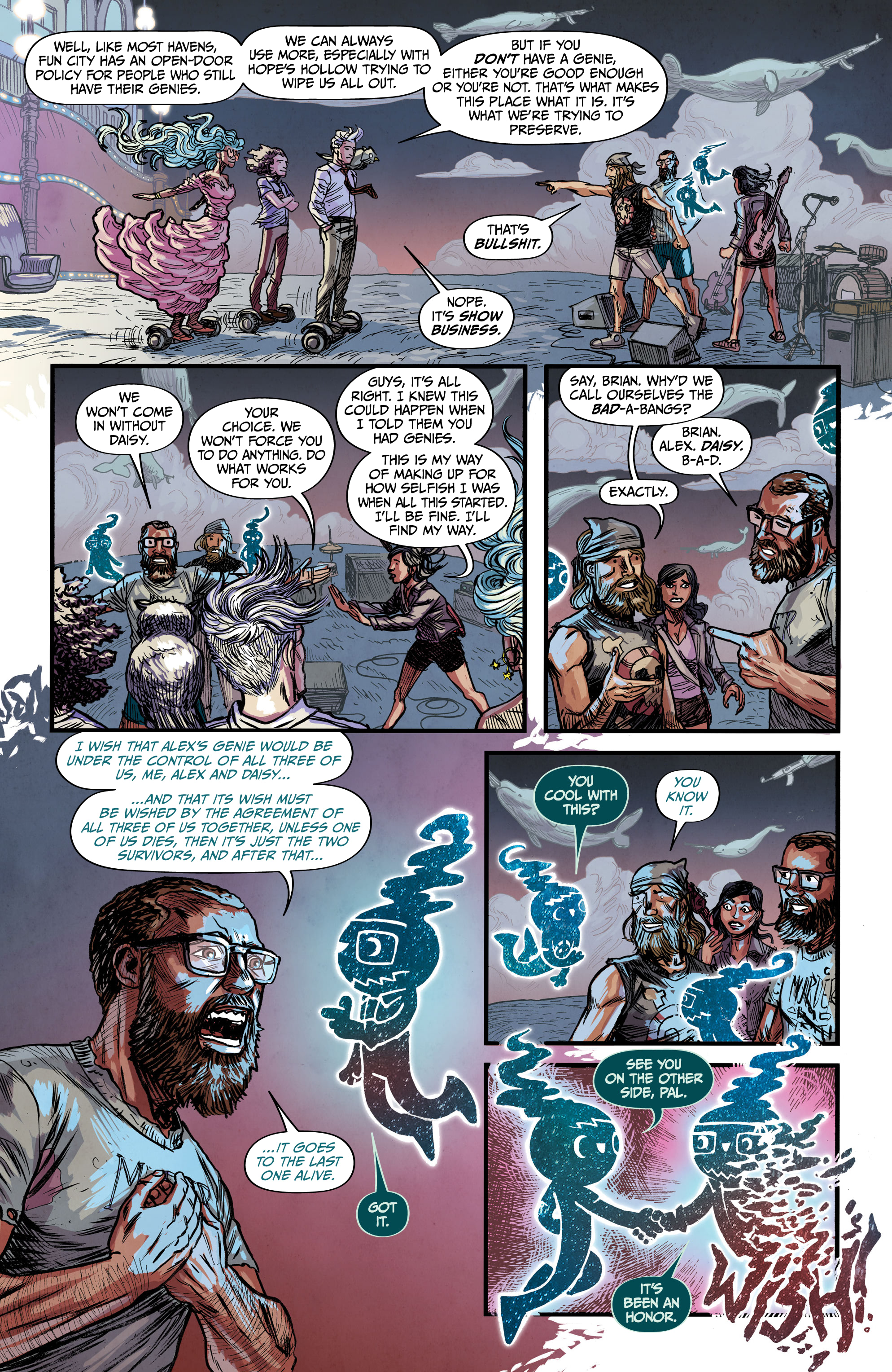 Read online Eight Billion Genies comic -  Issue #6 - 25