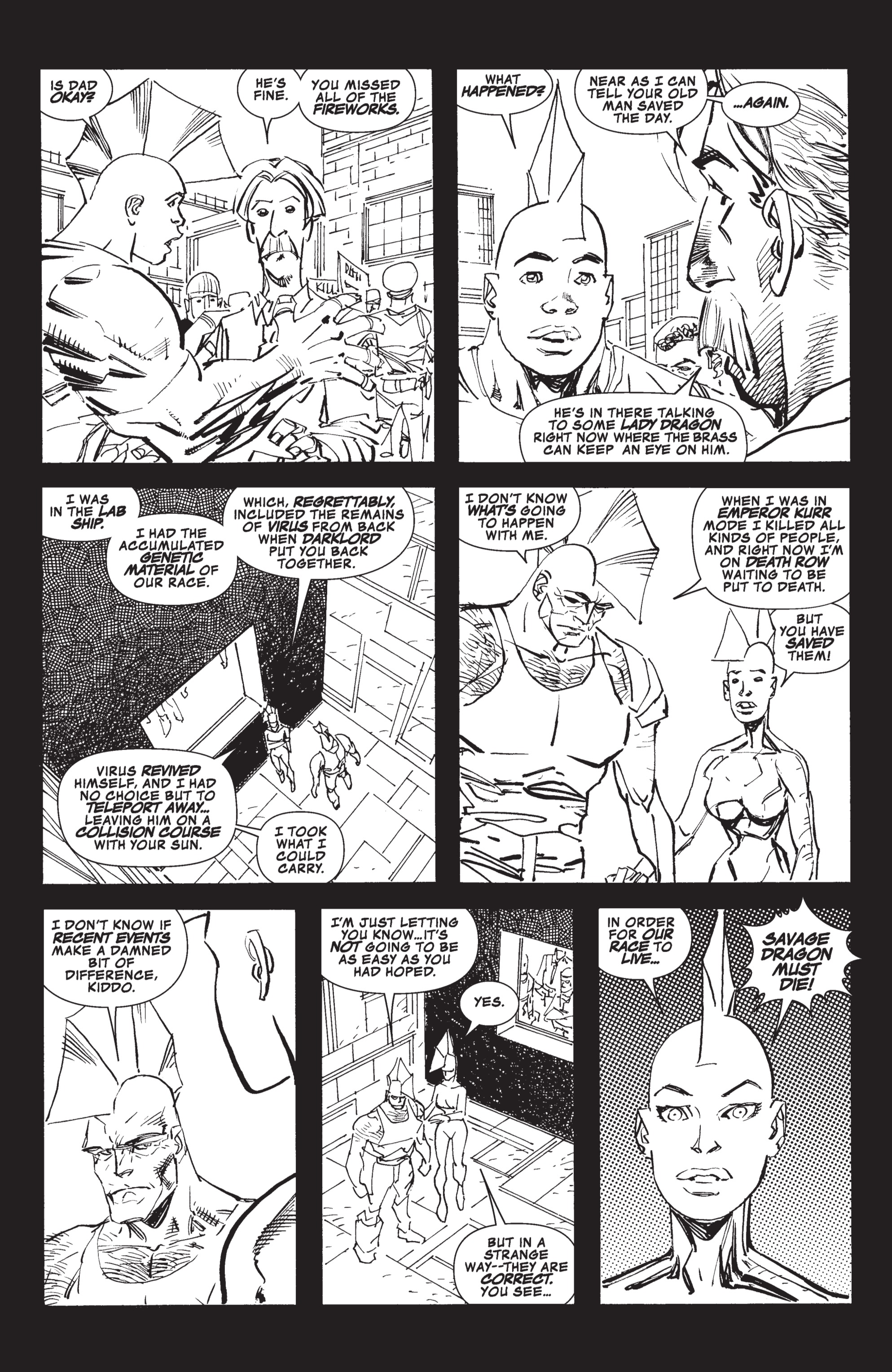 Read online Savage Dragon Archives comic -  Issue # (2007) TPB 8 (Part 4) - 17