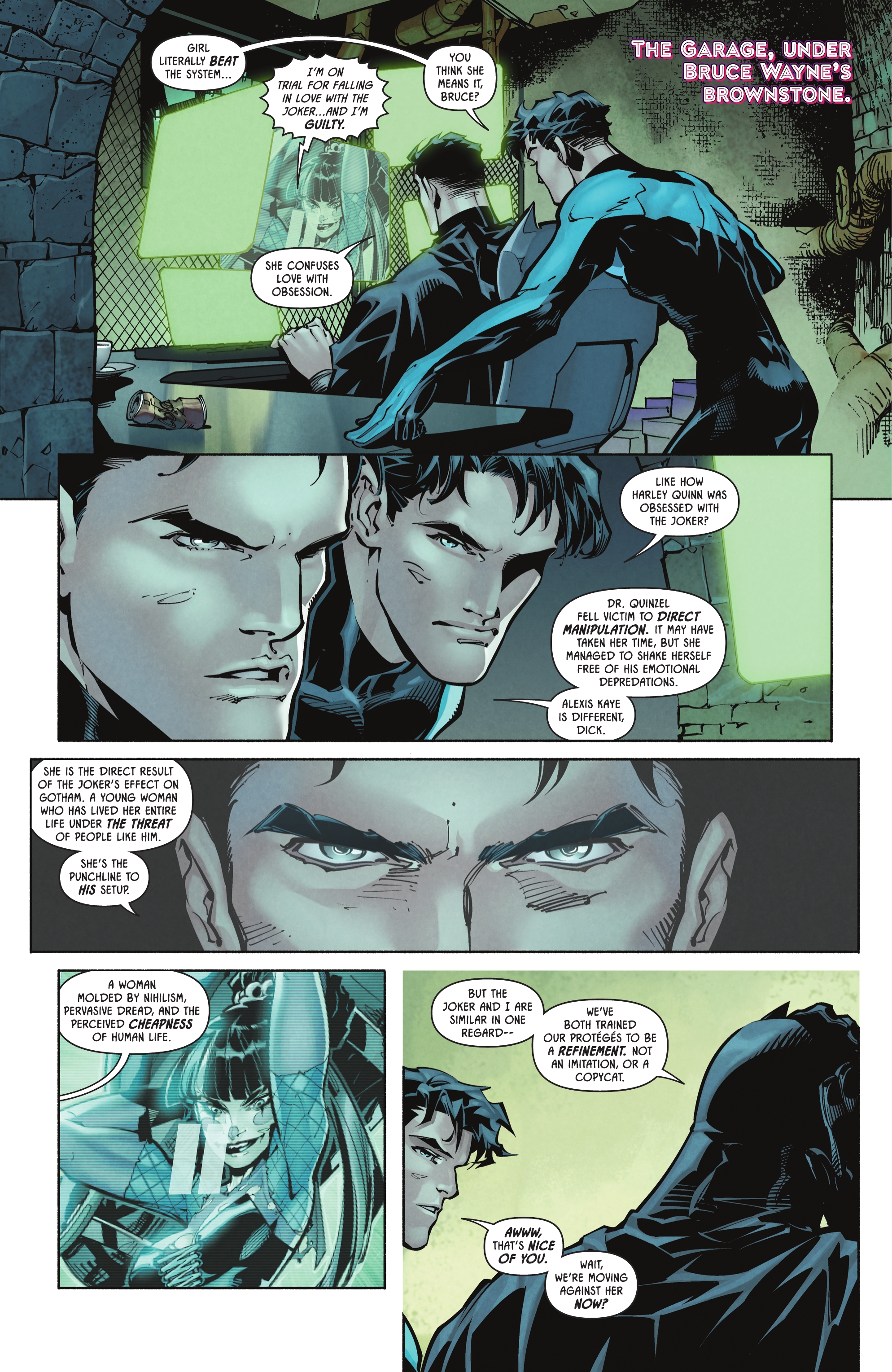 Read online Punchline: The Gotham Game comic -  Issue #2 - 4