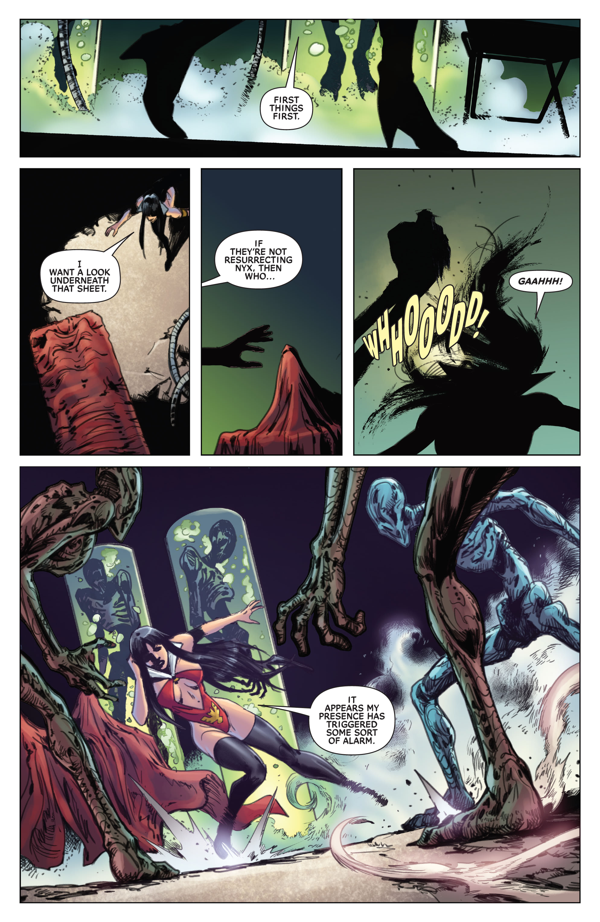 Read online Vampirella Strikes (2022) comic -  Issue #7 - 21