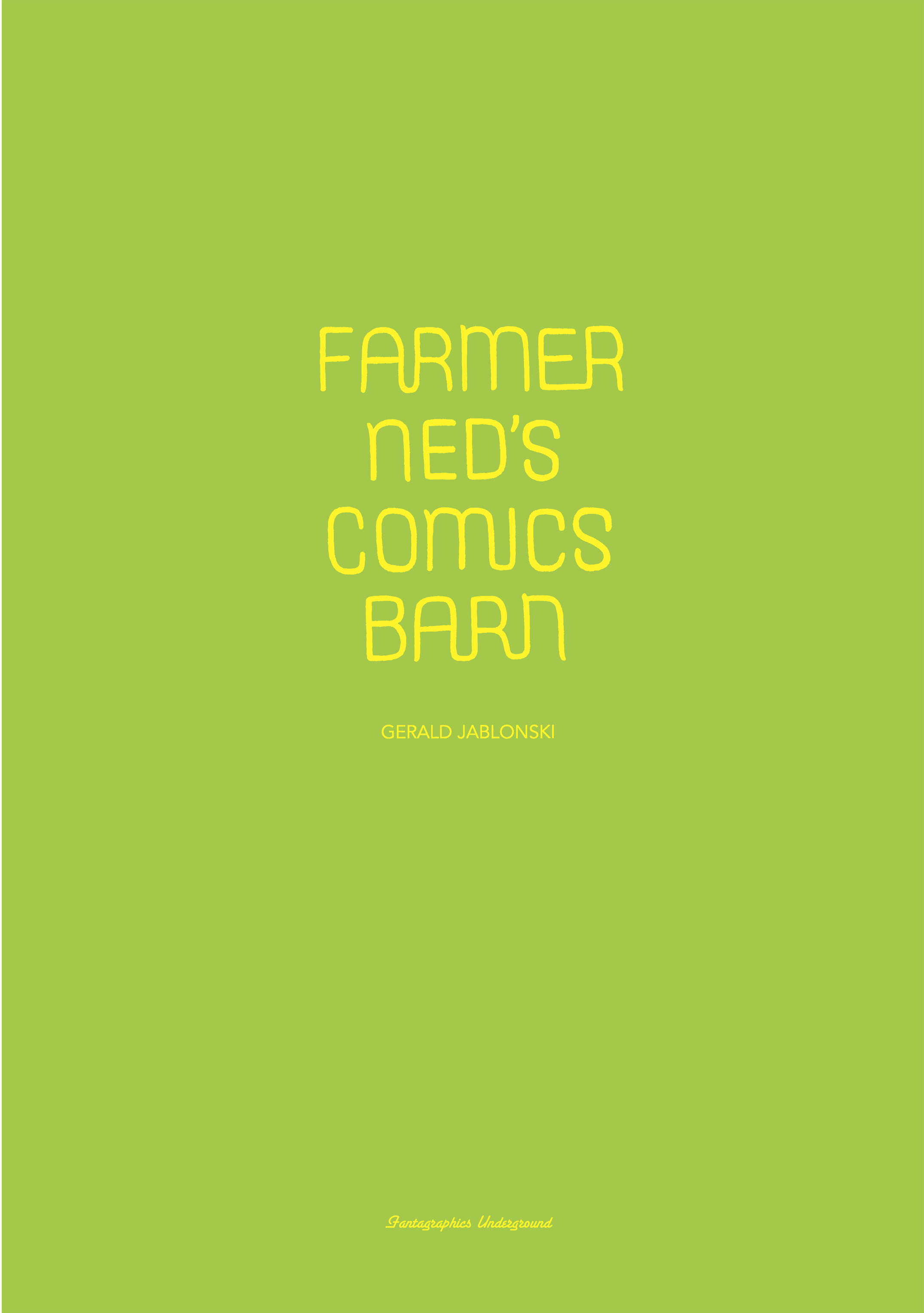 Read online Farmer Ned's Comic Barn comic -  Issue # TPB - 4