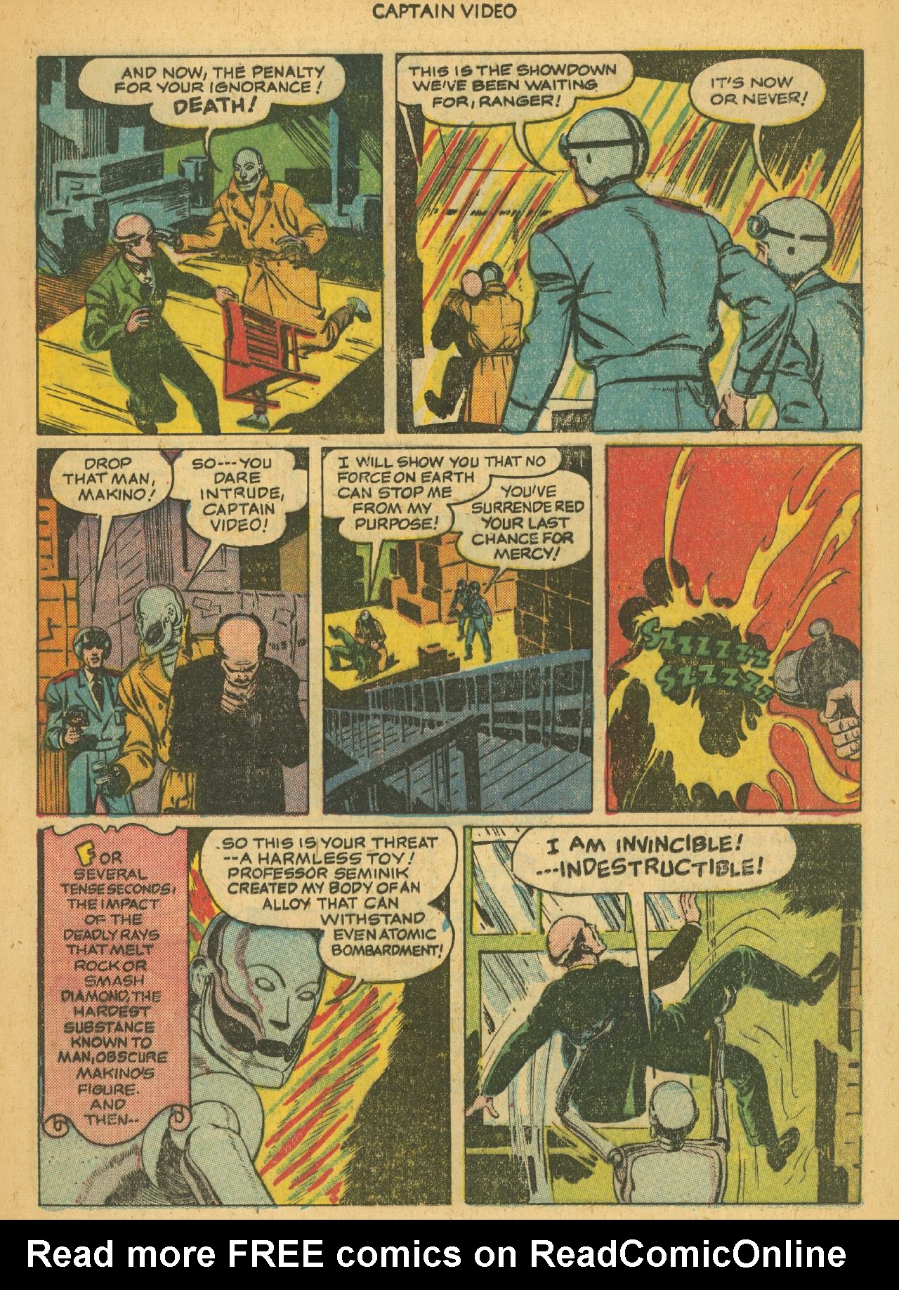 Read online Captain Video comic -  Issue #3 - 13