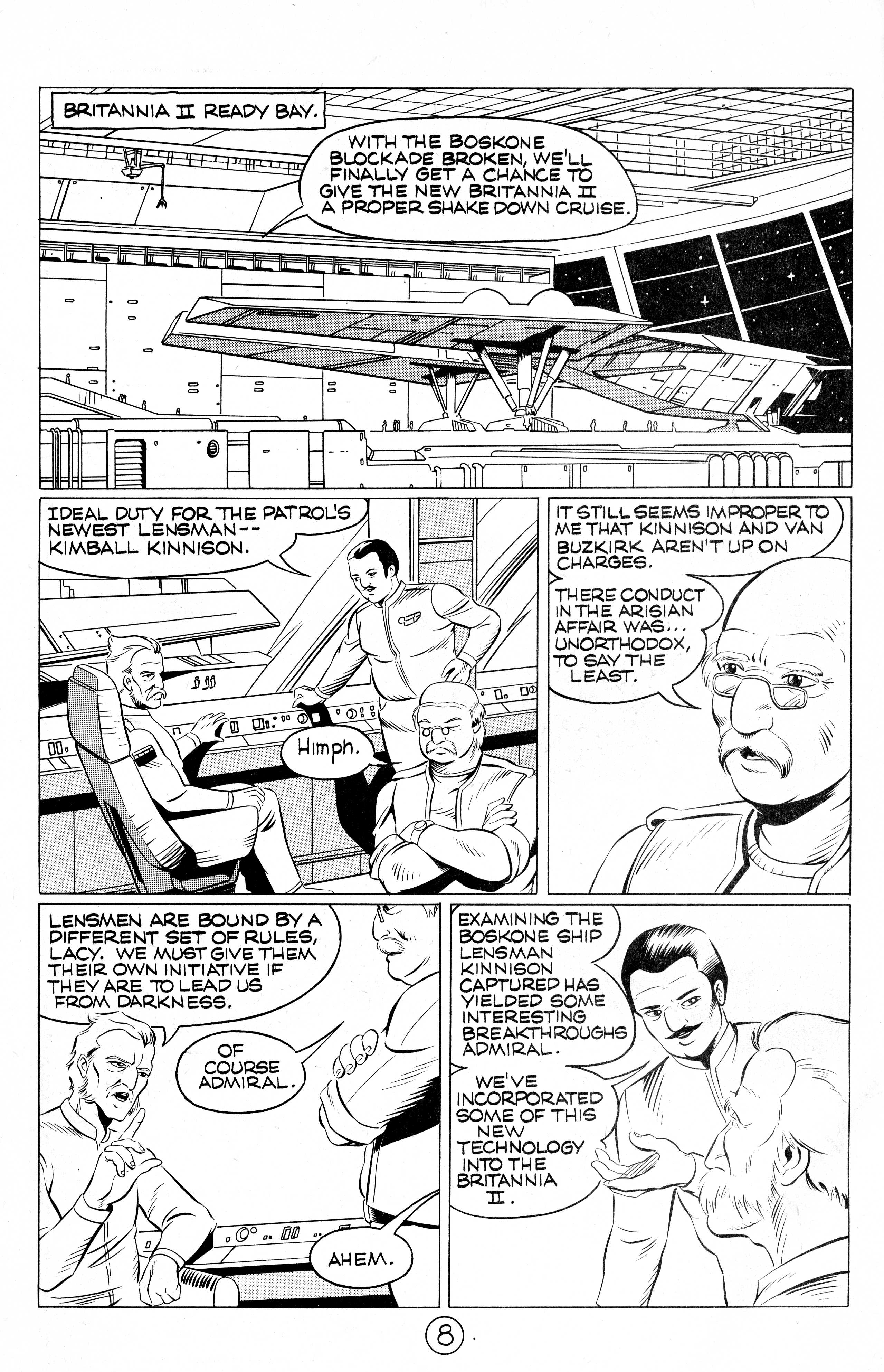 Read online Lensman: War of the Galaxies comic -  Issue #4 - 10