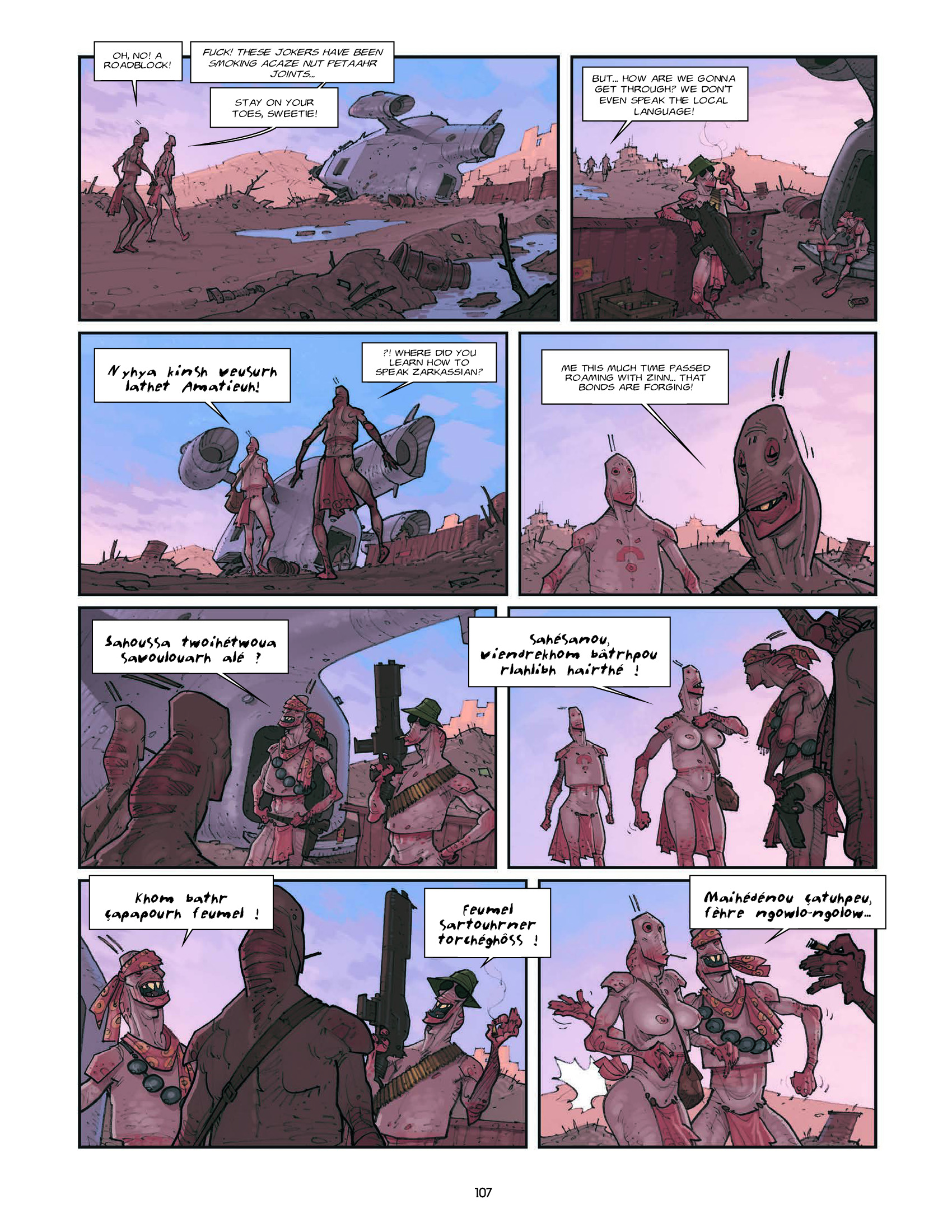 Read online Trapped on Zarkass comic -  Issue # TPB (Part 2) - 9