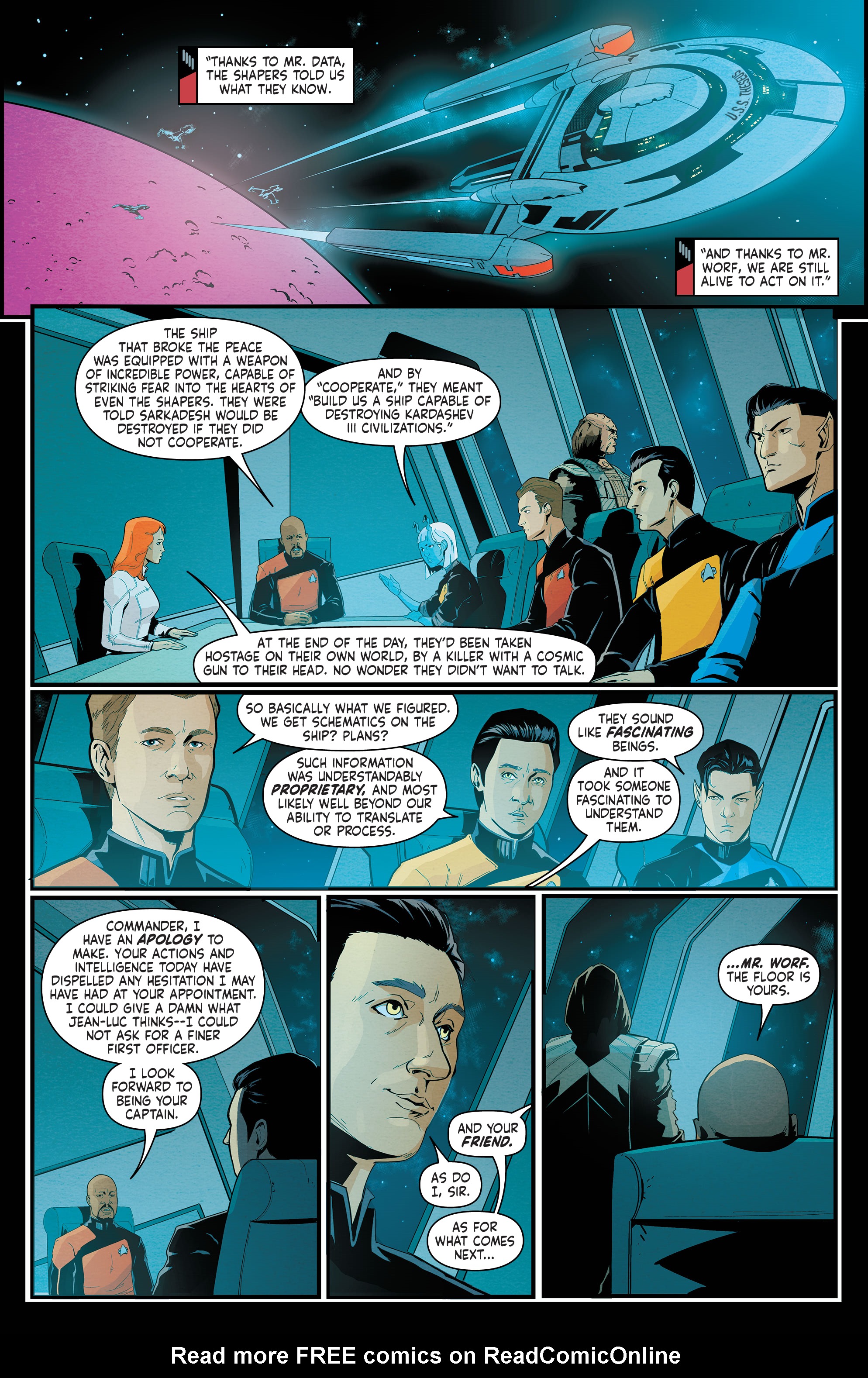 Read online Star Trek (2022) comic -  Issue #2 - 23