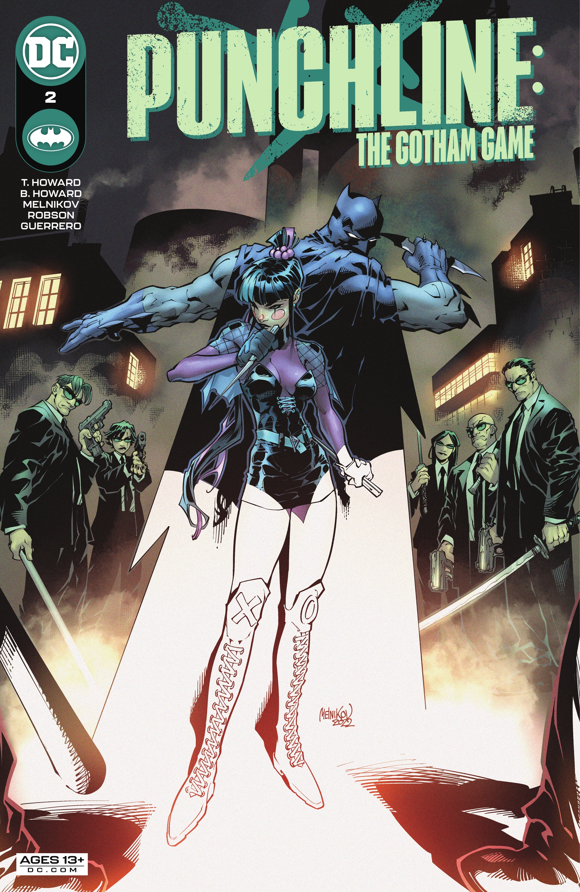 Read online Punchline: The Gotham Game comic -  Issue #2 - 1