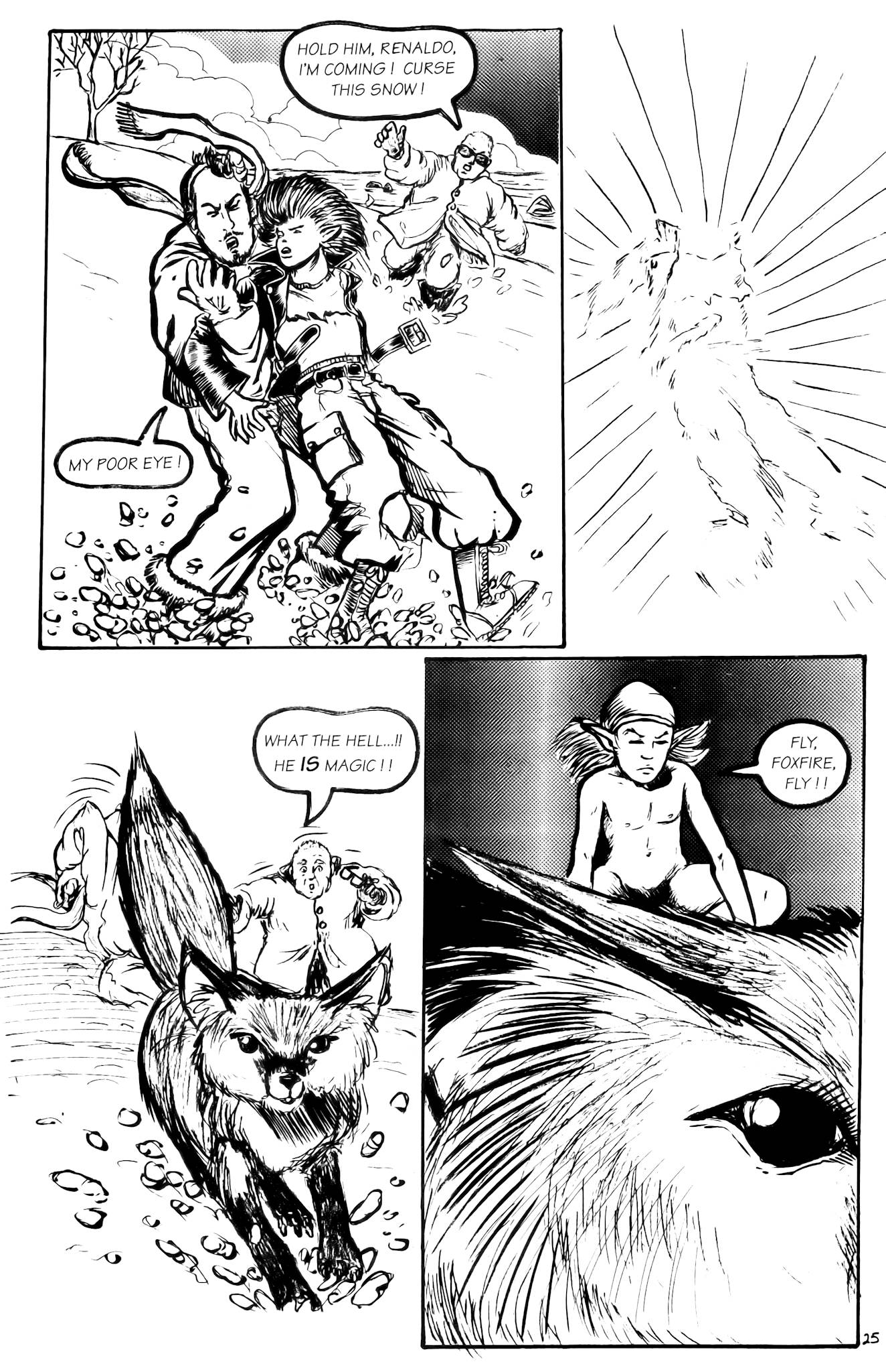Read online Foxfire (1992) comic -  Issue #1 - 27