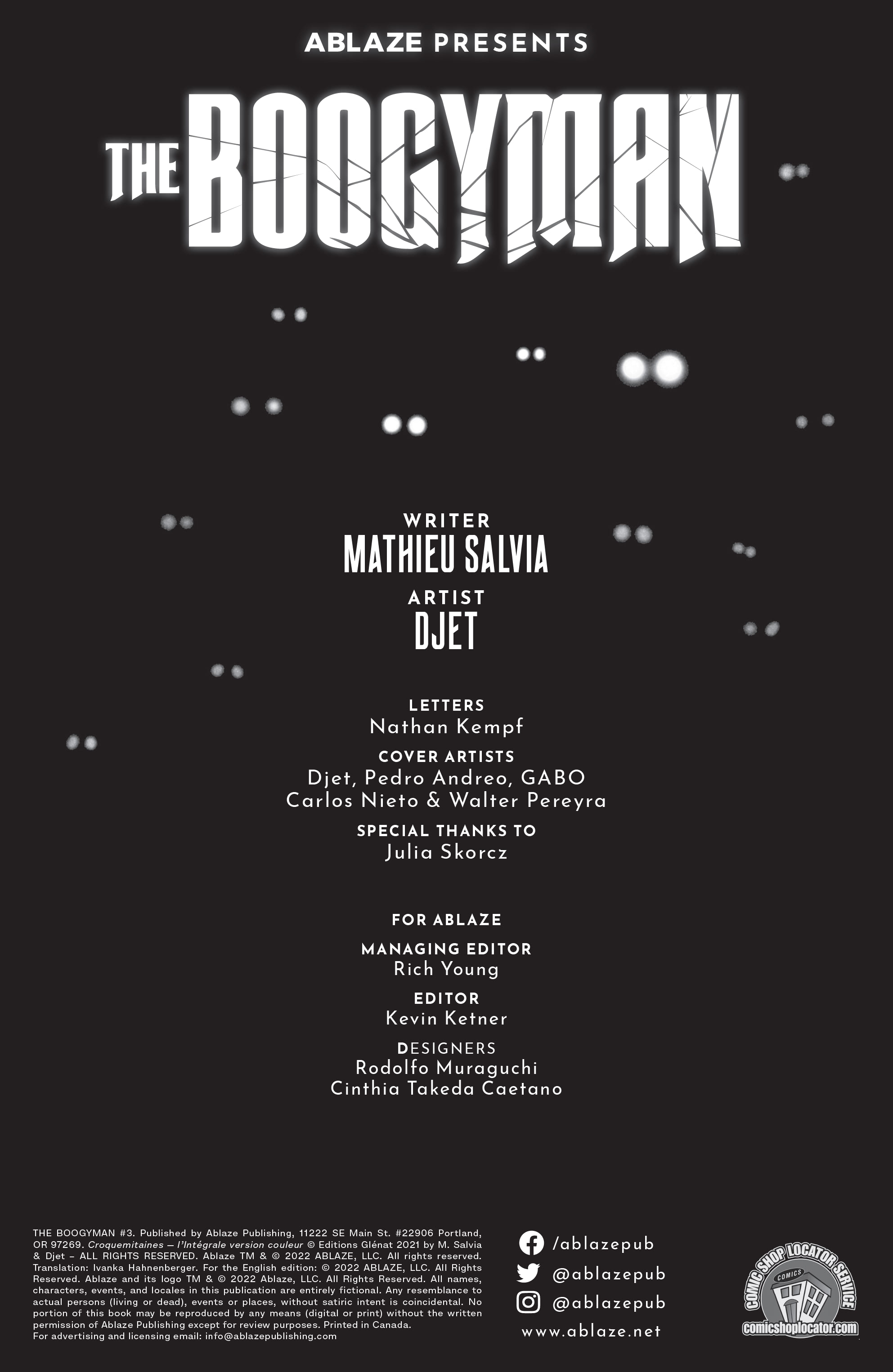 Read online The Boogyman comic -  Issue #3 - 2