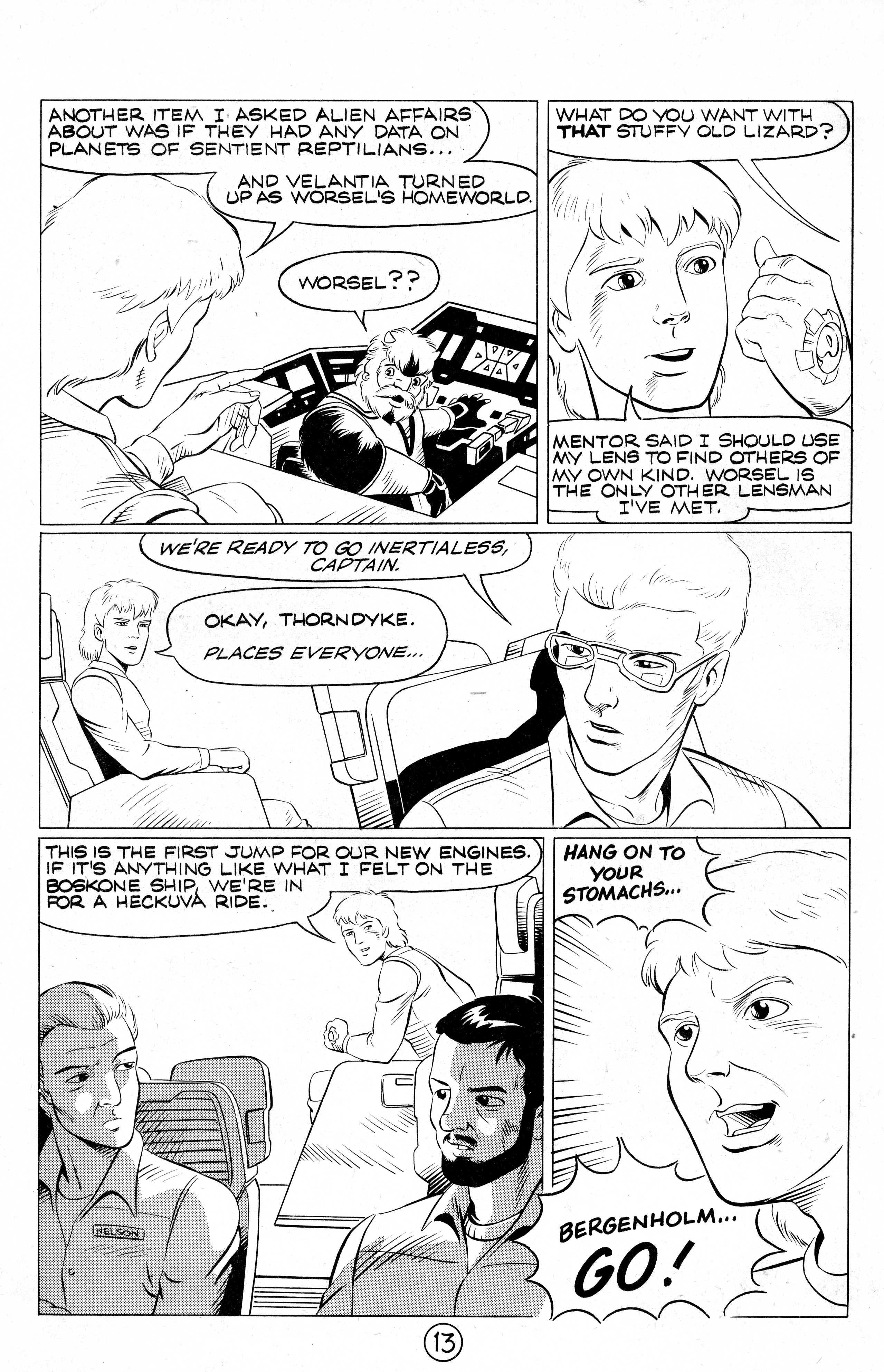 Read online Lensman: War of the Galaxies comic -  Issue #4 - 17